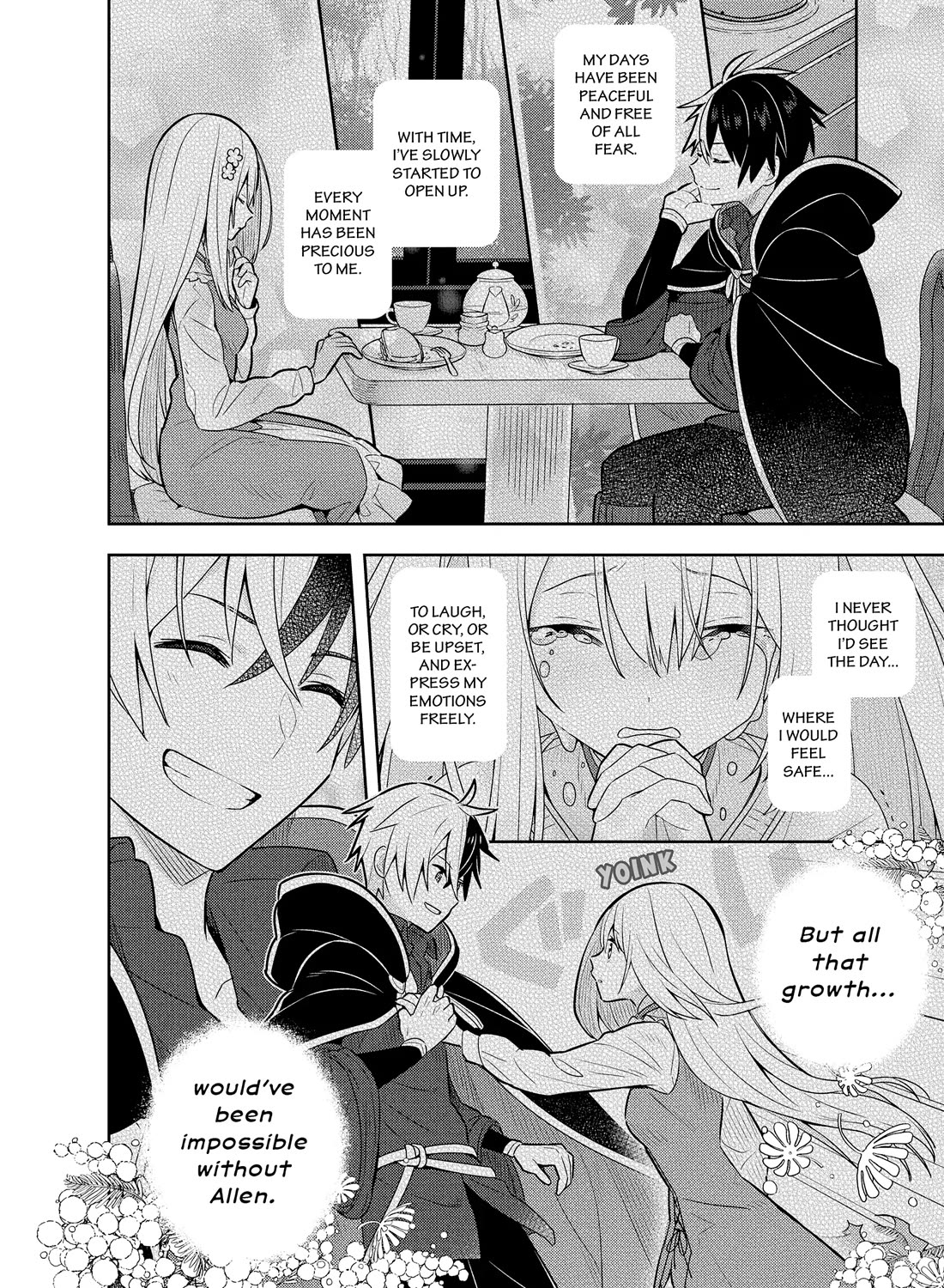 Konyaku Haki Sareta Reijo Wo Hirotta Ore Ga, Ikenai Koto Wo Oshiekomu Oishi Mono Wo Tabesasete Oshare Wo Sasete, Sekaichi Shiawasena Shojo Ni Produce! chapter 39 page 30