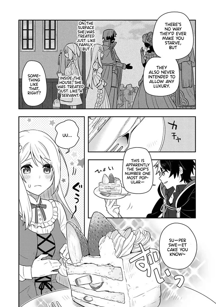 Konyaku Haki Sareta Reijo Wo Hirotta Ore Ga, Ikenai Koto Wo Oshiekomu Oishi Mono Wo Tabesasete Oshare Wo Sasete, Sekaichi Shiawasena Shojo Ni Produce! chapter 4 page 15