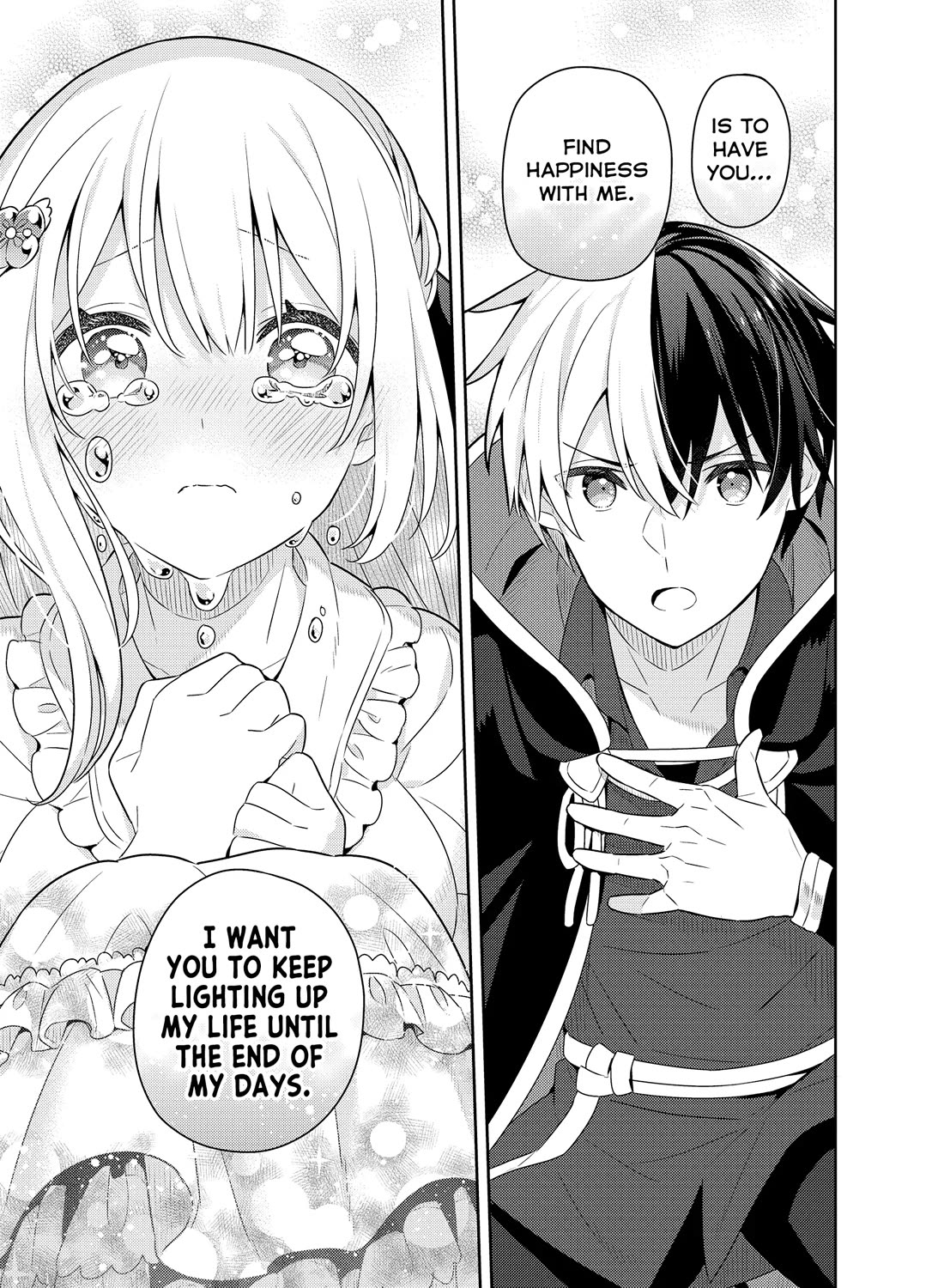 Konyaku Haki Sareta Reijo Wo Hirotta Ore Ga, Ikenai Koto Wo Oshiekomu Oishi Mono Wo Tabesasete Oshare Wo Sasete, Sekaichi Shiawasena Shojo Ni Produce! chapter 40 page 38