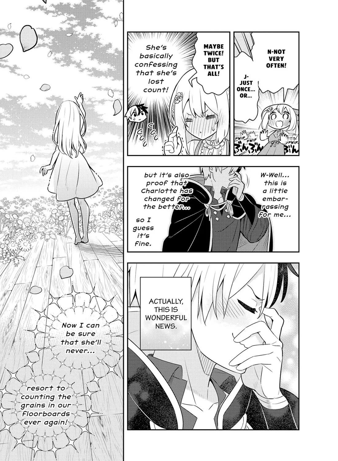 Konyaku Haki Sareta Reijo Wo Hirotta Ore Ga, Ikenai Koto Wo Oshiekomu Oishi Mono Wo Tabesasete Oshare Wo Sasete, Sekaichi Shiawasena Shojo Ni Produce! chapter 44 page 9