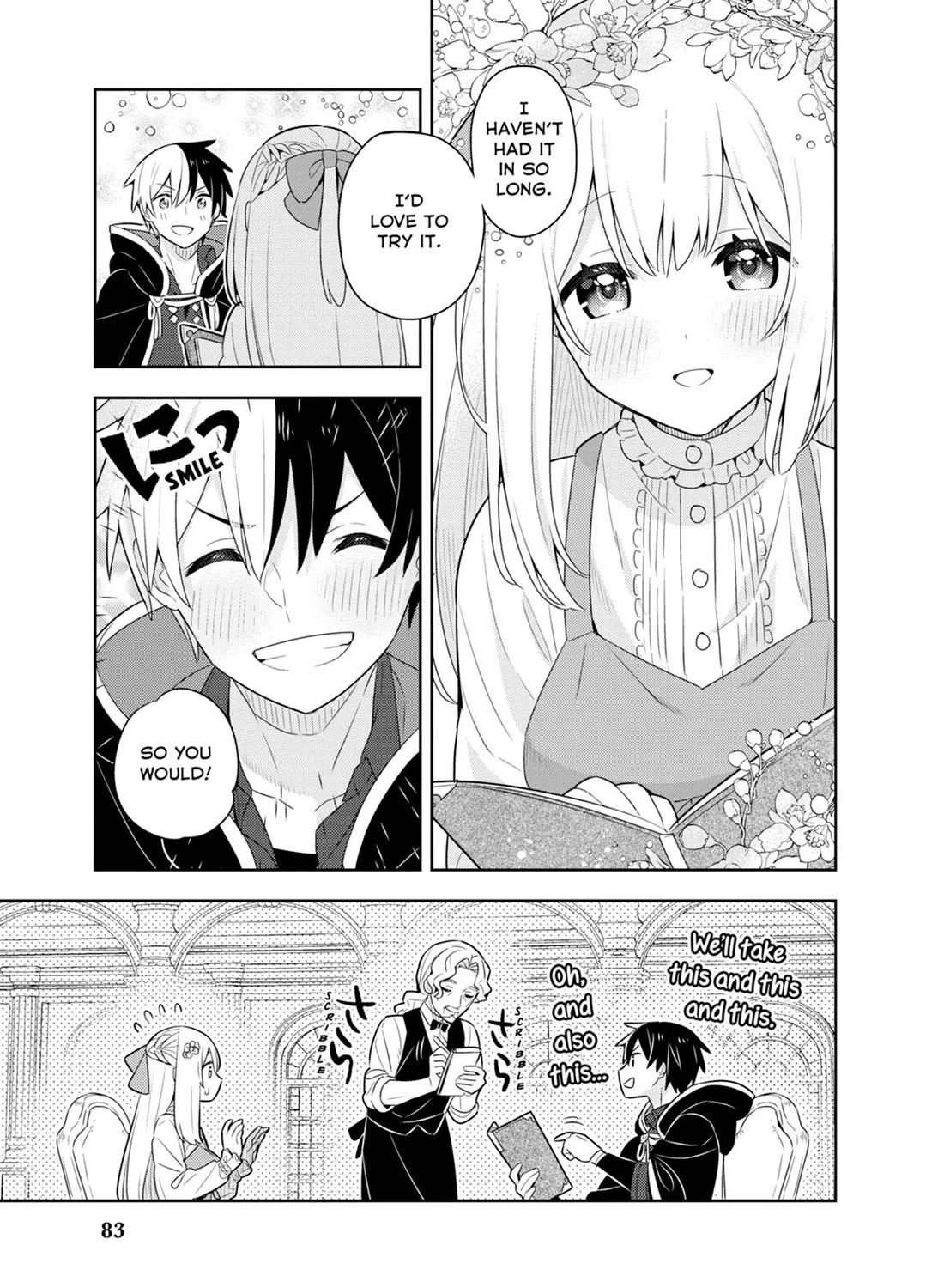 Konyaku Haki Sareta Reijo Wo Hirotta Ore Ga, Ikenai Koto Wo Oshiekomu Oishi Mono Wo Tabesasete Oshare Wo Sasete, Sekaichi Shiawasena Shojo Ni Produce! chapter 45 page 11