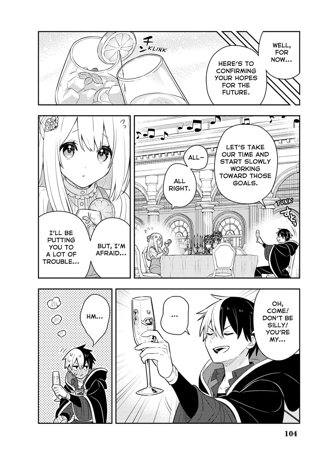 Konyaku Haki Sareta Reijo Wo Hirotta Ore Ga, Ikenai Koto Wo Oshiekomu Oishi Mono Wo Tabesasete Oshare Wo Sasete, Sekaichi Shiawasena Shojo Ni Produce! chapter 45 page 32