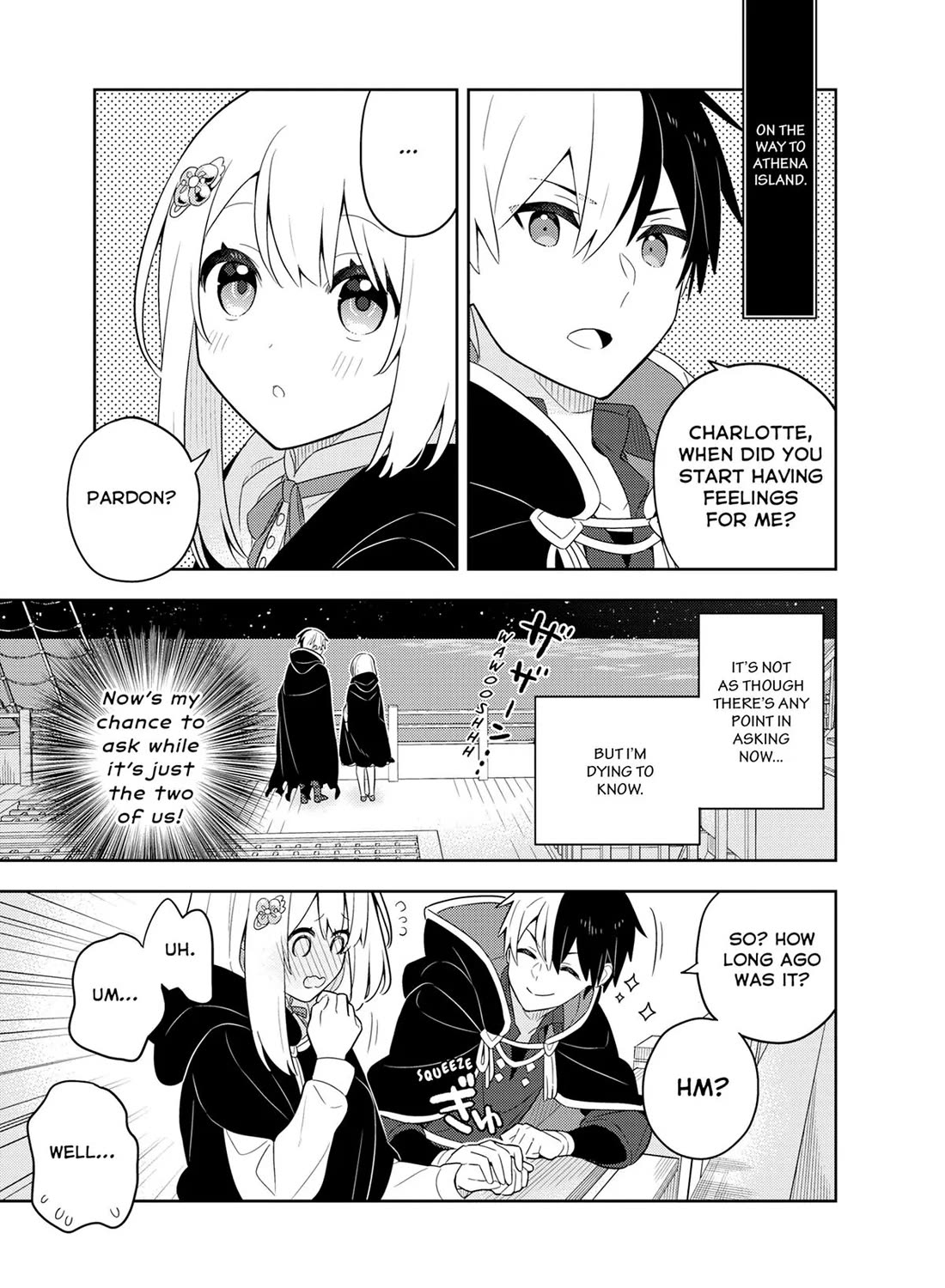 Konyaku Haki Sareta Reijo Wo Hirotta Ore Ga, Ikenai Koto Wo Oshiekomu Oishi Mono Wo Tabesasete Oshare Wo Sasete, Sekaichi Shiawasena Shojo Ni Produce! chapter 47.5 page 2