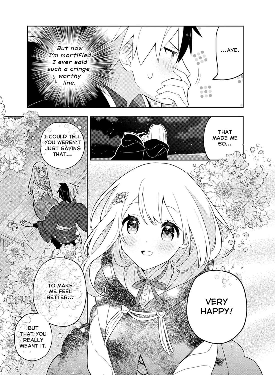 Konyaku Haki Sareta Reijo Wo Hirotta Ore Ga, Ikenai Koto Wo Oshiekomu Oishi Mono Wo Tabesasete Oshare Wo Sasete, Sekaichi Shiawasena Shojo Ni Produce! chapter 47.5 page 4
