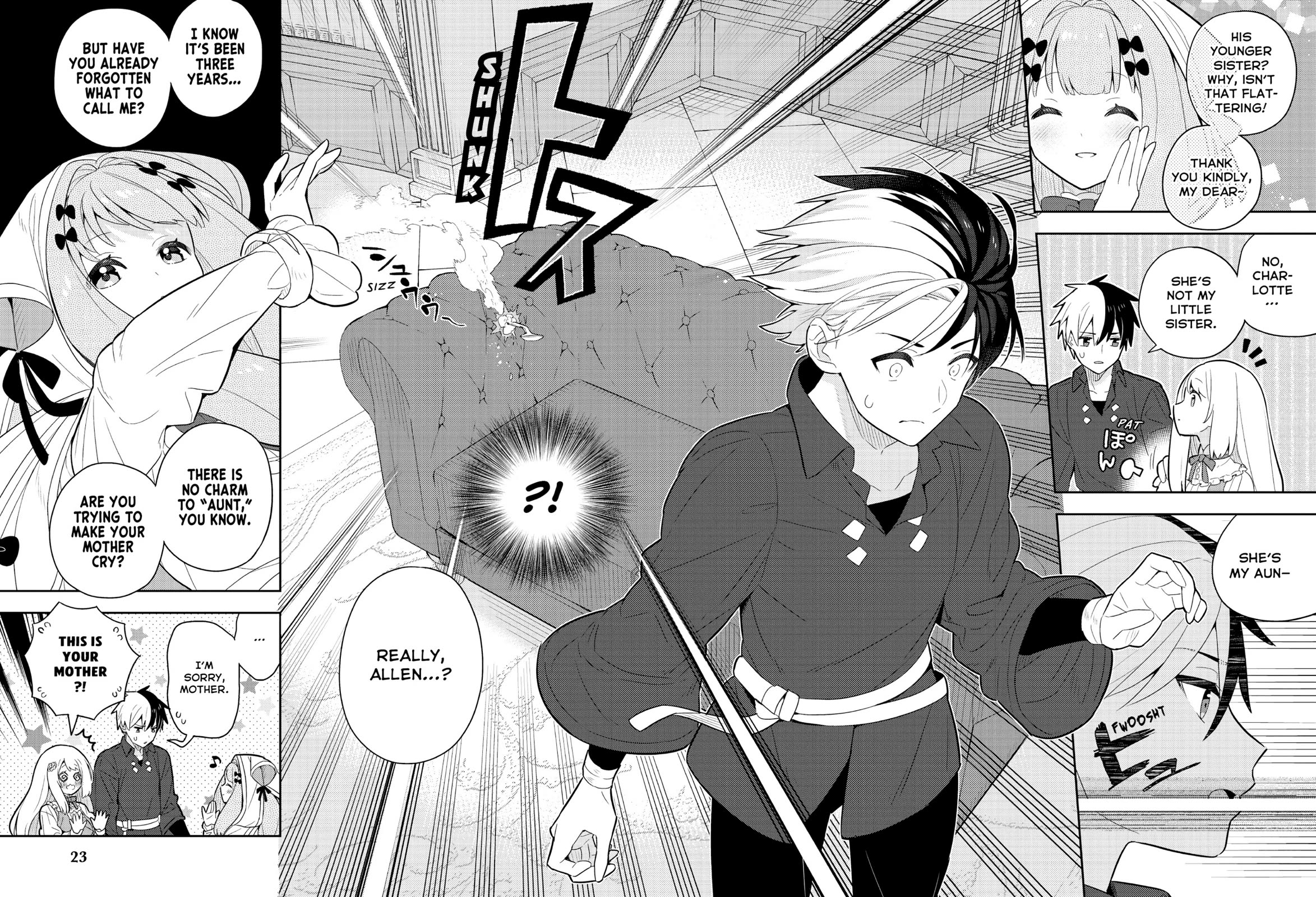 Konyaku Haki Sareta Reijo Wo Hirotta Ore Ga, Ikenai Koto Wo Oshiekomu Oishi Mono Wo Tabesasete Oshare Wo Sasete, Sekaichi Shiawasena Shojo Ni Produce! chapter 48 page 23