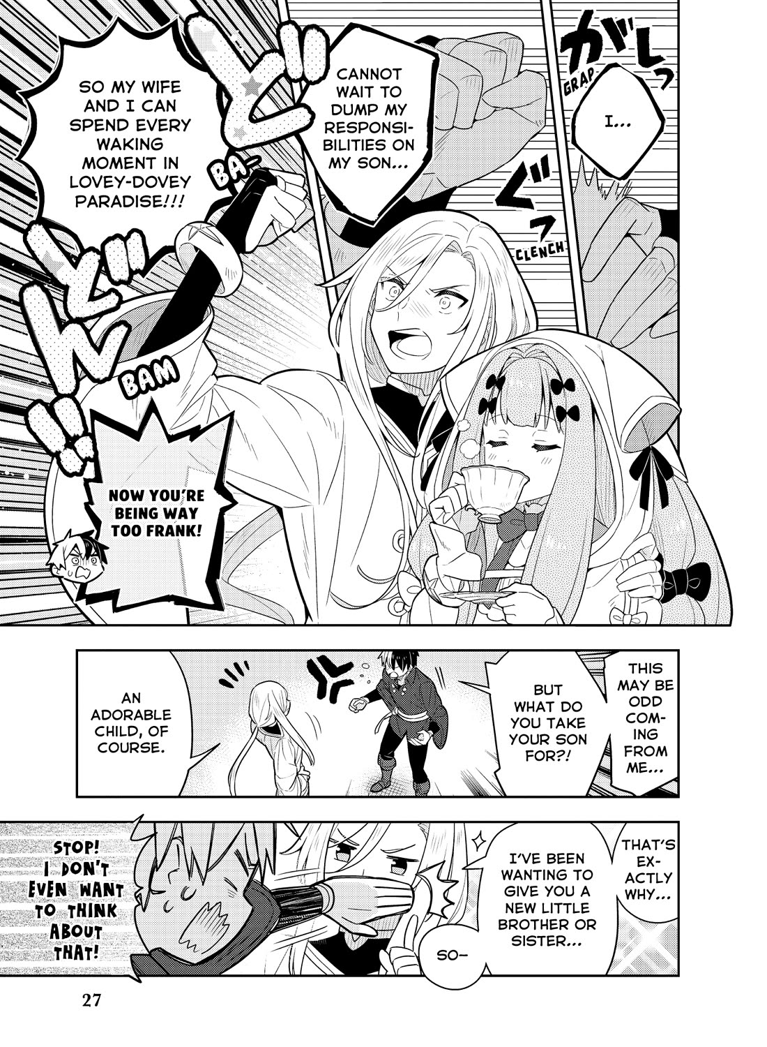 Konyaku Haki Sareta Reijo Wo Hirotta Ore Ga, Ikenai Koto Wo Oshiekomu Oishi Mono Wo Tabesasete Oshare Wo Sasete, Sekaichi Shiawasena Shojo Ni Produce! chapter 48 page 27