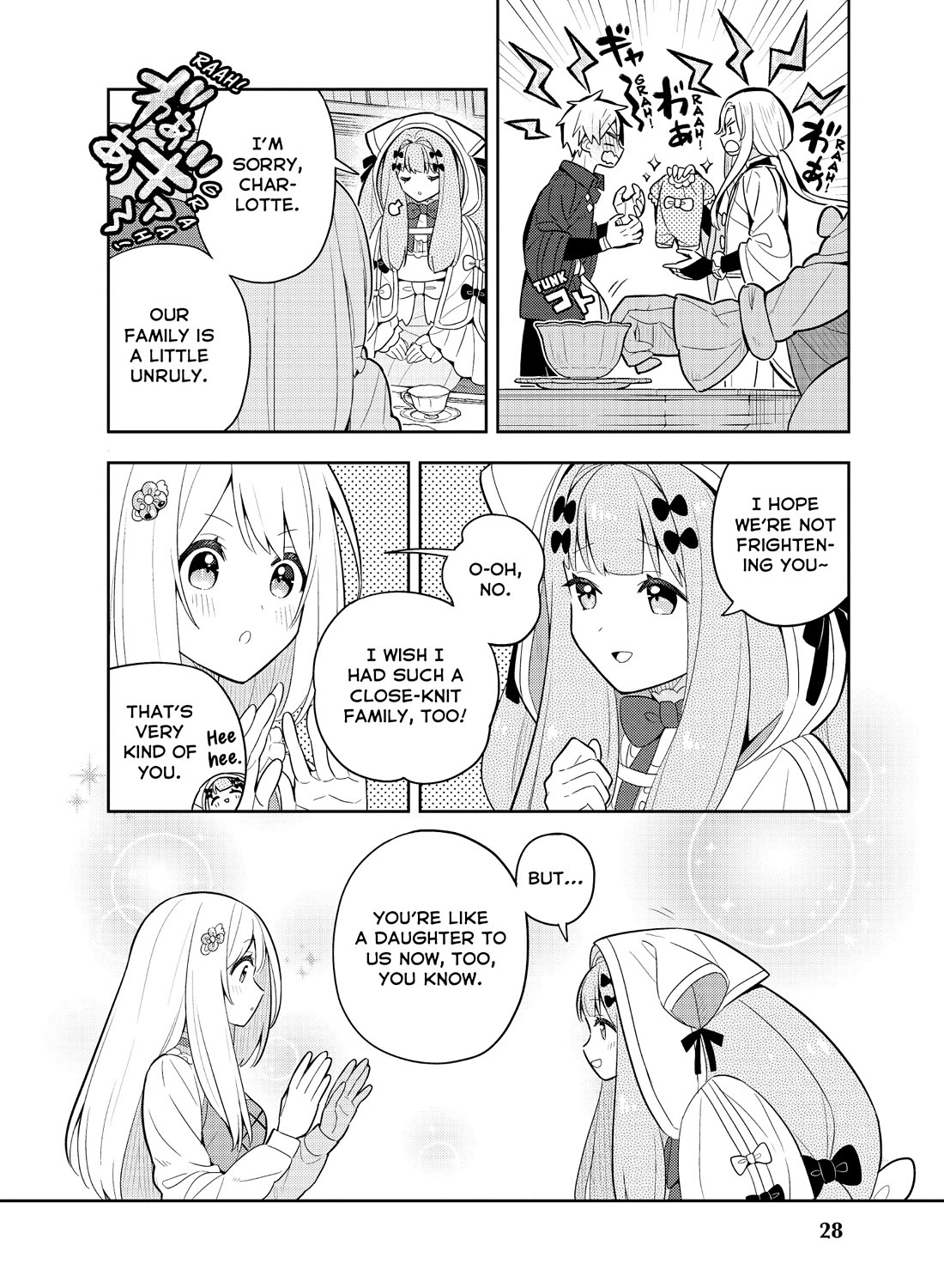 Konyaku Haki Sareta Reijo Wo Hirotta Ore Ga, Ikenai Koto Wo Oshiekomu Oishi Mono Wo Tabesasete Oshare Wo Sasete, Sekaichi Shiawasena Shojo Ni Produce! chapter 48 page 28