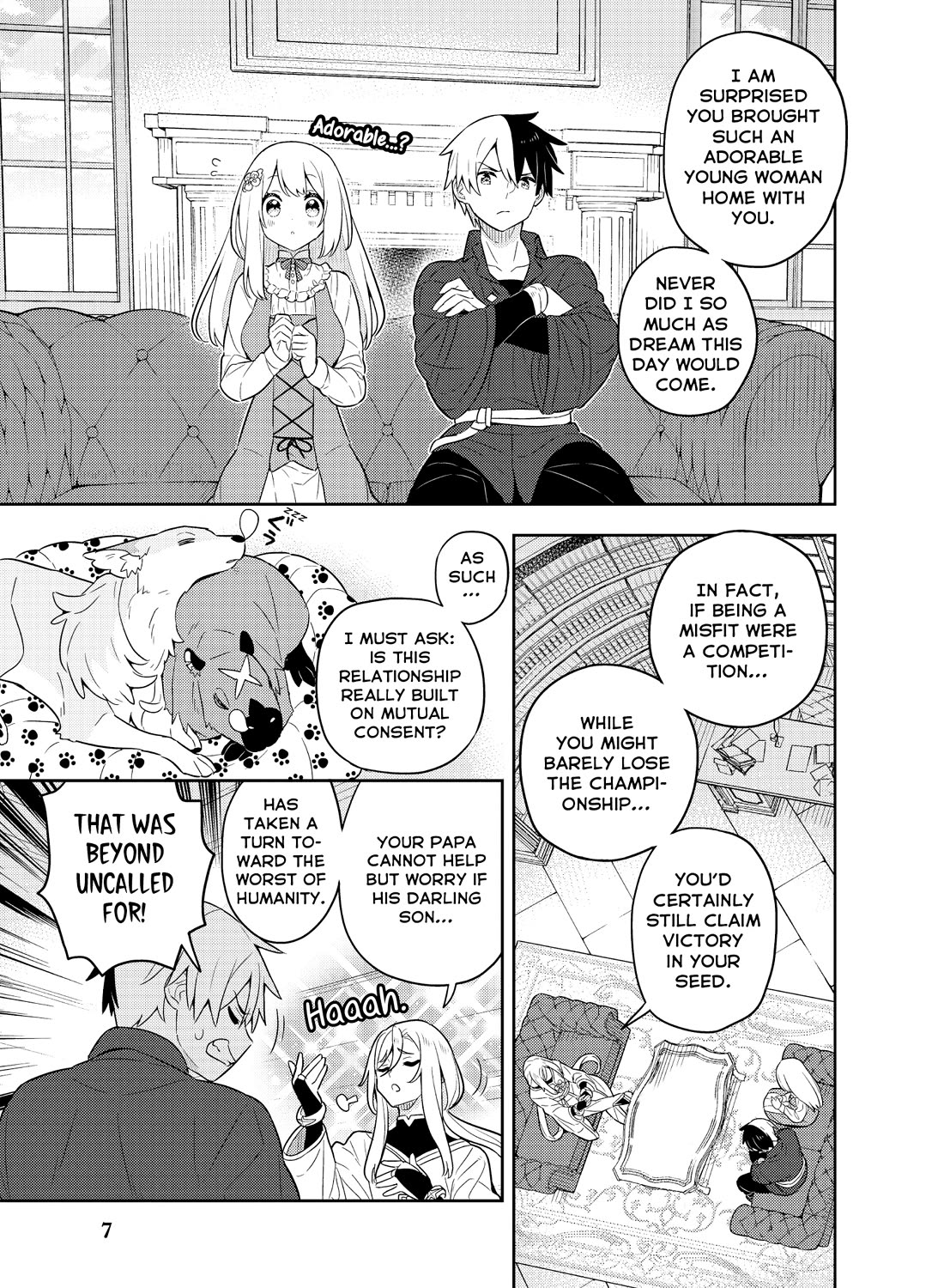 Konyaku Haki Sareta Reijo Wo Hirotta Ore Ga, Ikenai Koto Wo Oshiekomu Oishi Mono Wo Tabesasete Oshare Wo Sasete, Sekaichi Shiawasena Shojo Ni Produce! chapter 48 page 8