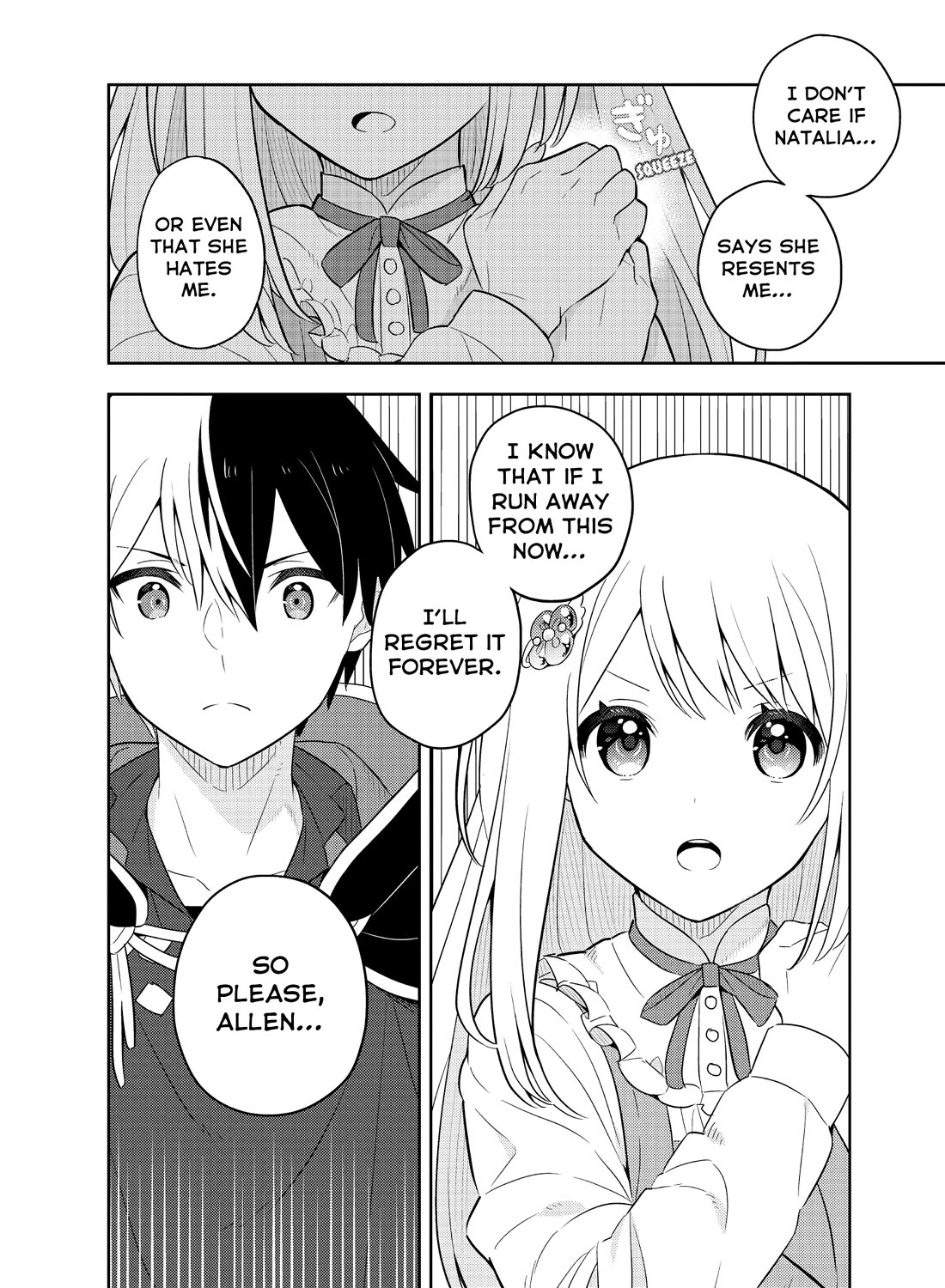 Konyaku Haki Sareta Reijo Wo Hirotta Ore Ga, Ikenai Koto Wo Oshiekomu Oishi Mono Wo Tabesasete Oshare Wo Sasete, Sekaichi Shiawasena Shojo Ni Produce! chapter 49 page 31