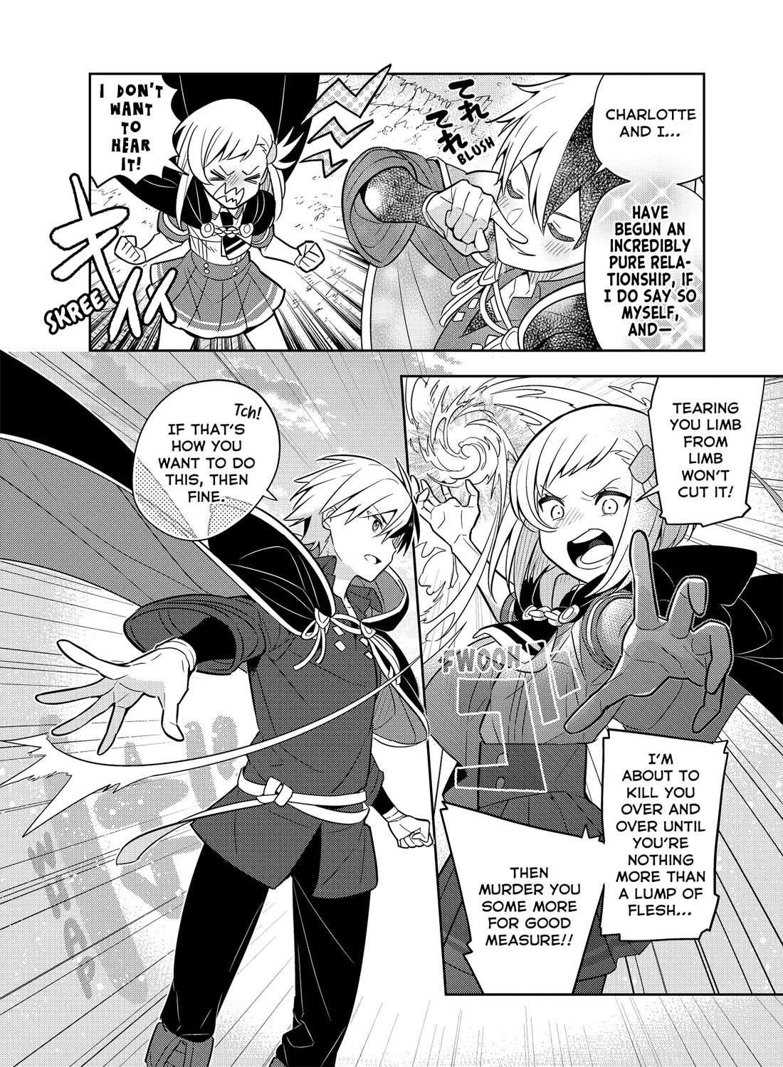 Konyaku Haki Sareta Reijo Wo Hirotta Ore Ga, Ikenai Koto Wo Oshiekomu Oishi Mono Wo Tabesasete Oshare Wo Sasete, Sekaichi Shiawasena Shojo Ni Produce! chapter 54 page 34