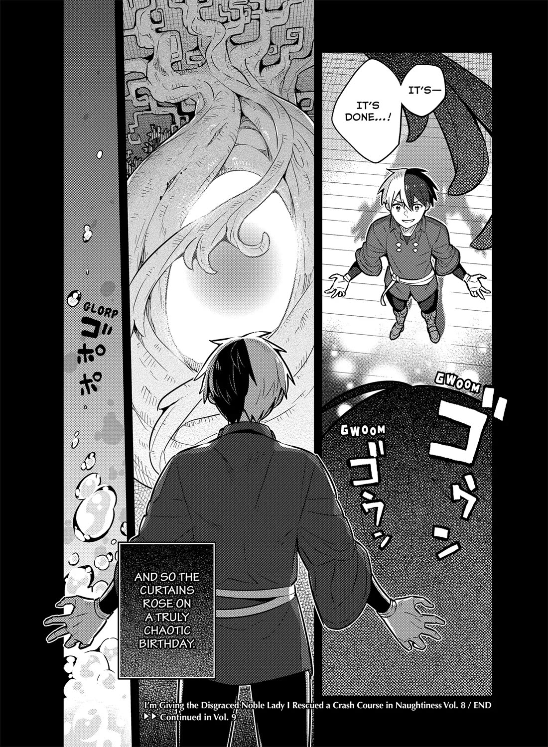 Konyaku Haki Sareta Reijo Wo Hirotta Ore Ga, Ikenai Koto Wo Oshiekomu Oishi Mono Wo Tabesasete Oshare Wo Sasete, Sekaichi Shiawasena Shojo Ni Produce! chapter 56 page 32