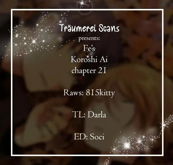 Koroshi Ai chapter 21 page 1