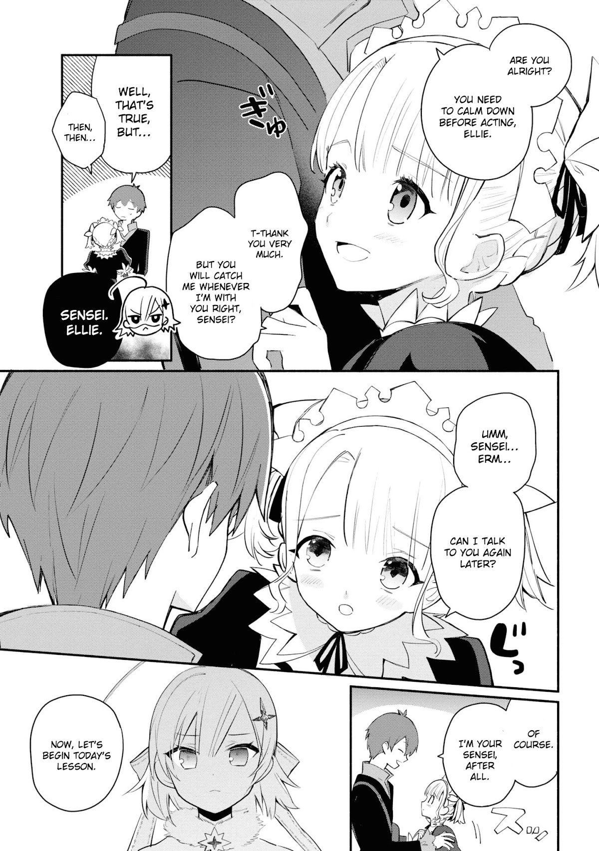 Koujo Denka no Kateikyoushi chapter 8 page 24