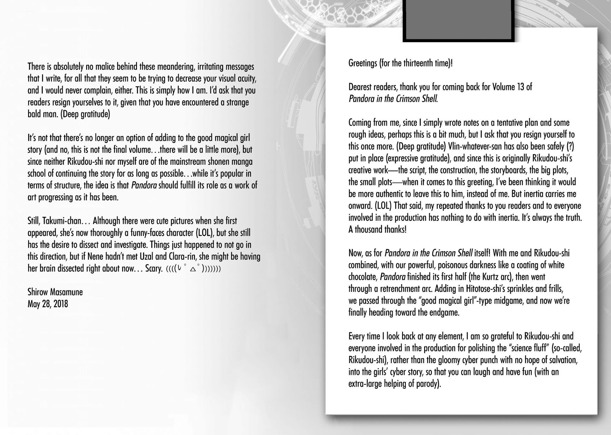 Koukaku no Pandora - Ghost Urn chapter 50 page 59