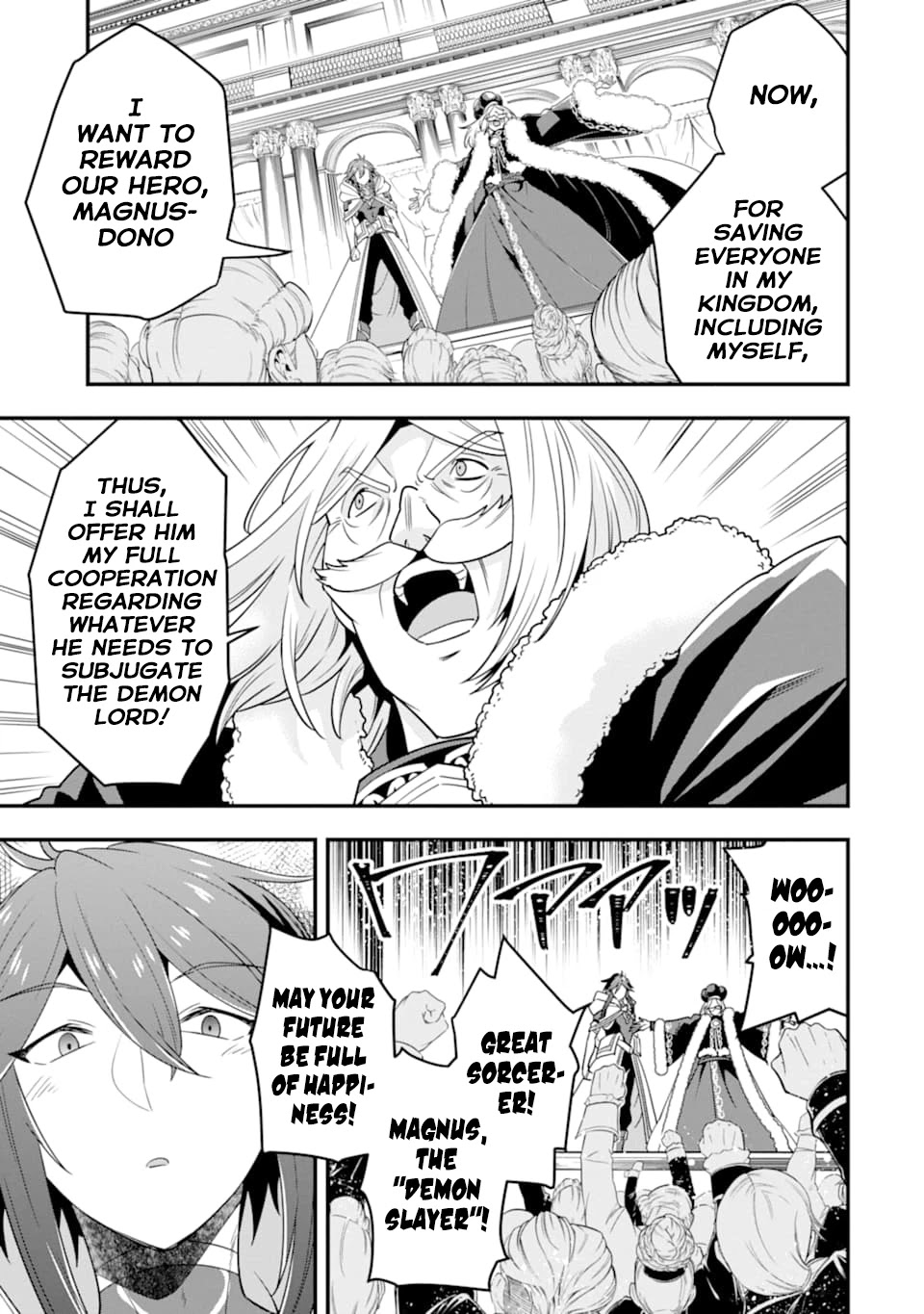 Kouryakuhon o Kushi Suru Saikyou no Mahoutsukai ~ meirei sa sero to wa Iwa Senai Oreryuu Mao Tobatsu Saizen Ruuto ~ chapter 15 page 4