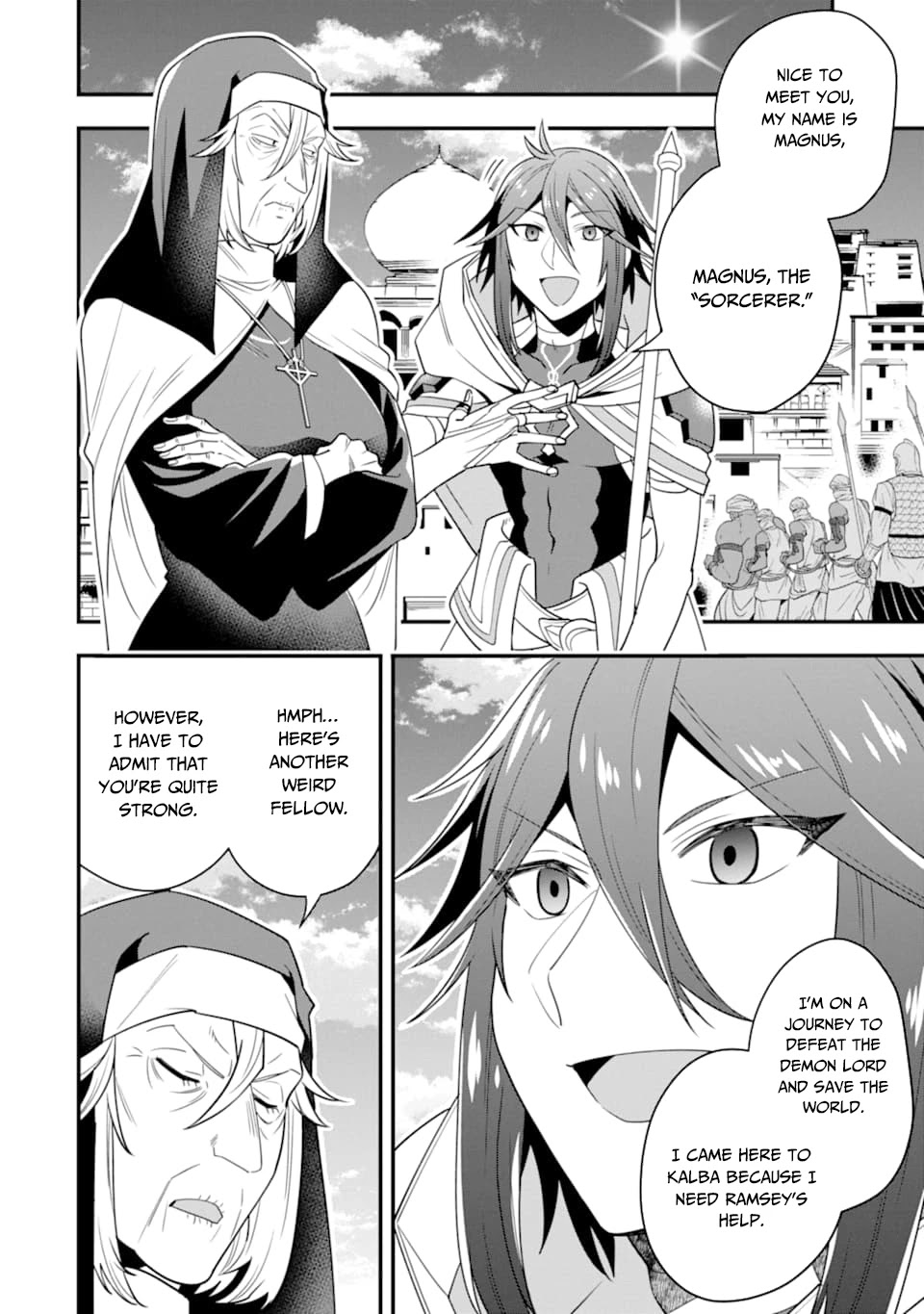 Kouryakuhon o Kushi Suru Saikyou no Mahoutsukai ~ meirei sa sero to wa Iwa Senai Oreryuu Mao Tobatsu Saizen Ruuto ~ chapter 17 page 7