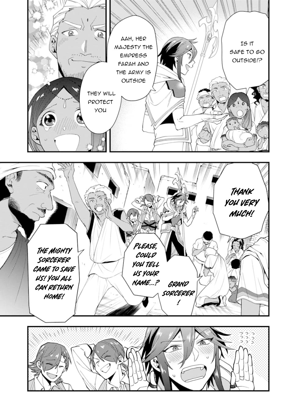 Kouryakuhon o Kushi Suru Saikyou no Mahoutsukai ~ meirei sa sero to wa Iwa Senai Oreryuu Mao Tobatsu Saizen Ruuto ~ chapter 23 page 8