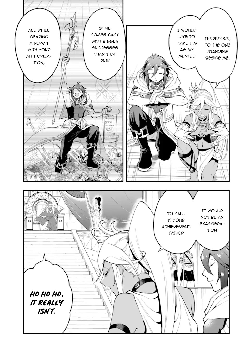 Kouryakuhon o Kushi Suru Saikyou no Mahoutsukai ~ meirei sa sero to wa Iwa Senai Oreryuu Mao Tobatsu Saizen Ruuto ~ chapter 26 page 12