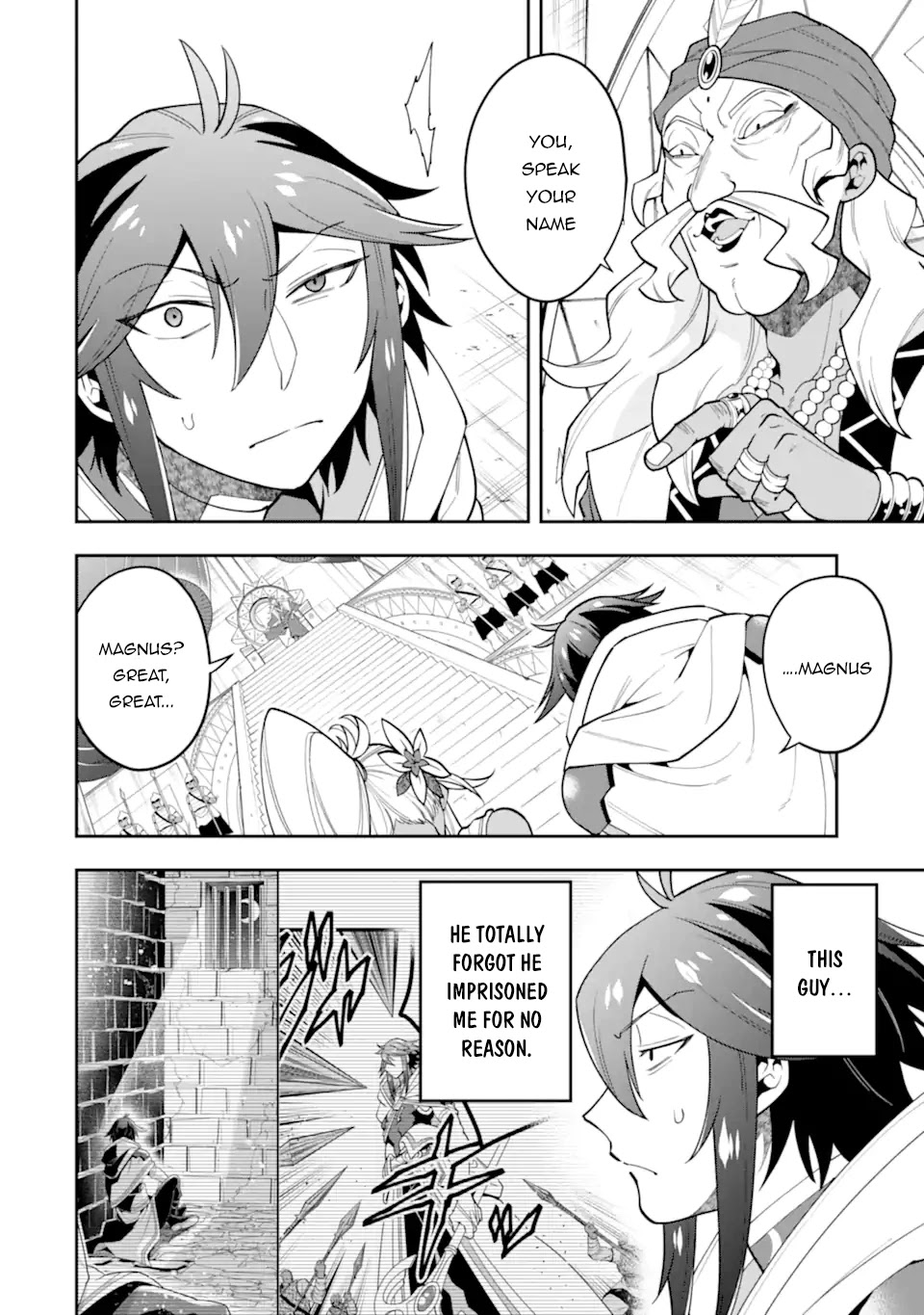 Kouryakuhon o Kushi Suru Saikyou no Mahoutsukai ~ meirei sa sero to wa Iwa Senai Oreryuu Mao Tobatsu Saizen Ruuto ~ chapter 26 page 13