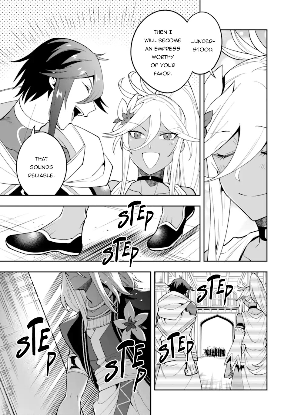 Kouryakuhon o Kushi Suru Saikyou no Mahoutsukai ~ meirei sa sero to wa Iwa Senai Oreryuu Mao Tobatsu Saizen Ruuto ~ chapter 27 page 8