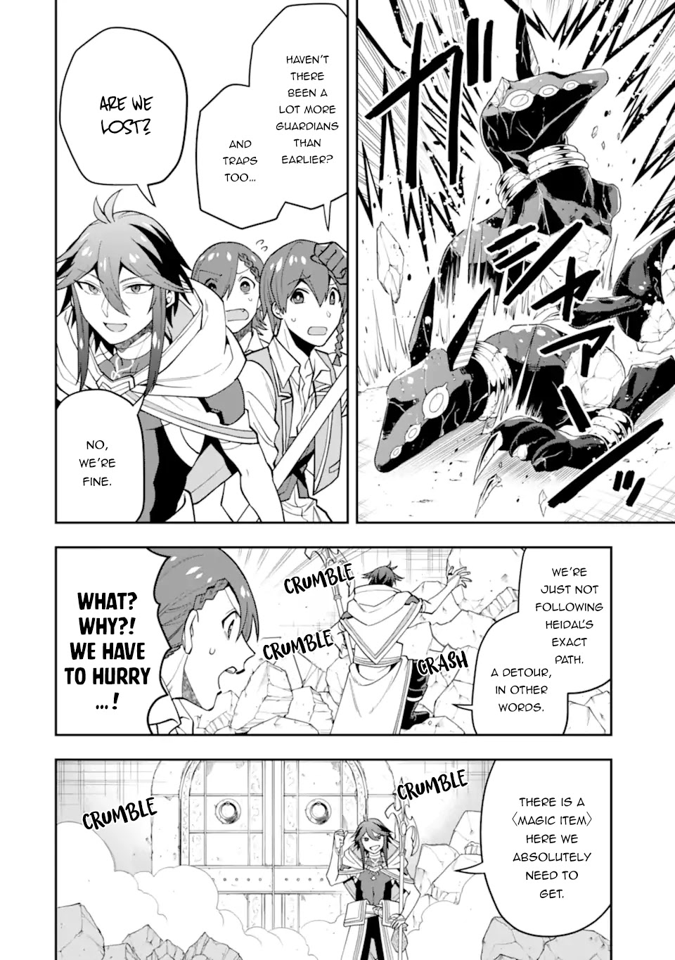 Kouryakuhon o Kushi Suru Saikyou no Mahoutsukai ~ meirei sa sero to wa Iwa Senai Oreryuu Mao Tobatsu Saizen Ruuto ~ chapter 28 page 9