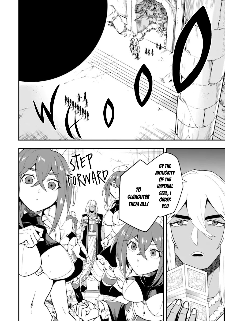 Kouryakuhon o Kushi Suru Saikyou no Mahoutsukai ~ meirei sa sero to wa Iwa Senai Oreryuu Mao Tobatsu Saizen Ruuto ~ chapter 29 page 7