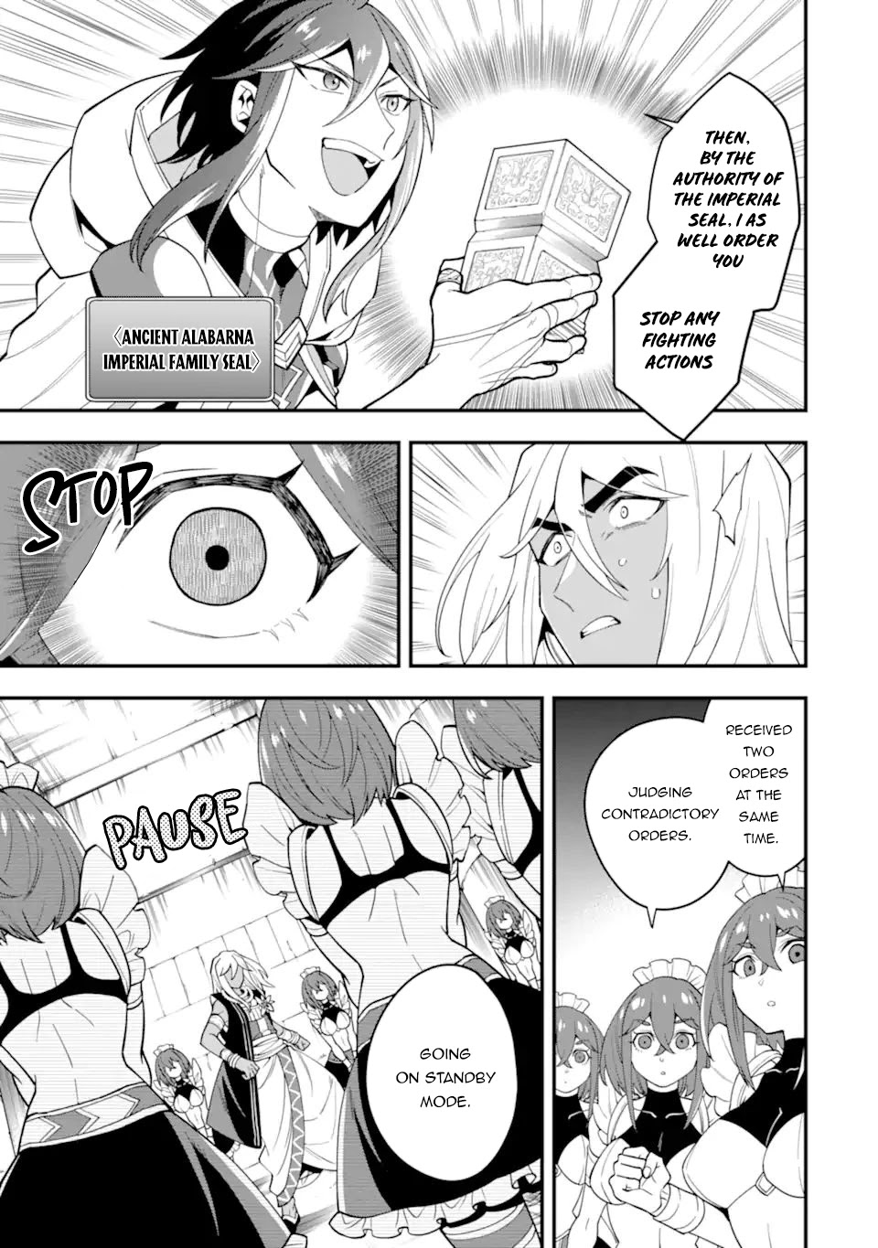 Kouryakuhon o Kushi Suru Saikyou no Mahoutsukai ~ meirei sa sero to wa Iwa Senai Oreryuu Mao Tobatsu Saizen Ruuto ~ chapter 29 page 8