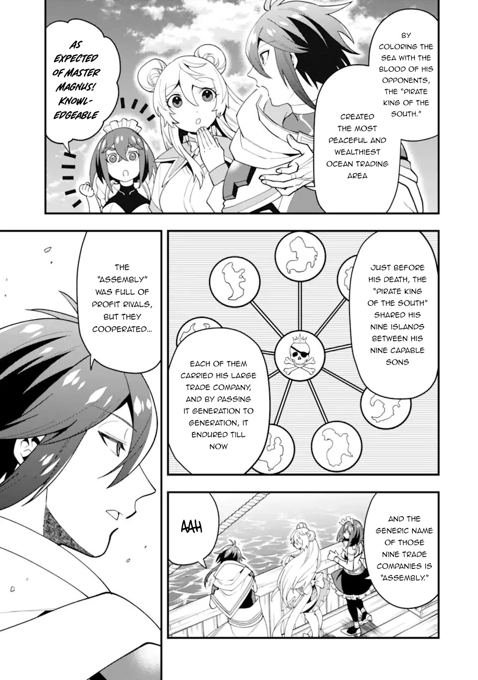 Kouryakuhon o Kushi Suru Saikyou no Mahoutsukai ~ meirei sa sero to wa Iwa Senai Oreryuu Mao Tobatsu Saizen Ruuto ~ chapter 31 page 12