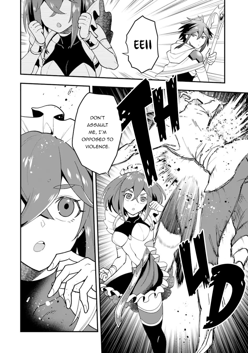 Kouryakuhon o Kushi Suru Saikyou no Mahoutsukai ~ meirei sa sero to wa Iwa Senai Oreryuu Mao Tobatsu Saizen Ruuto ~ chapter 31 page 21