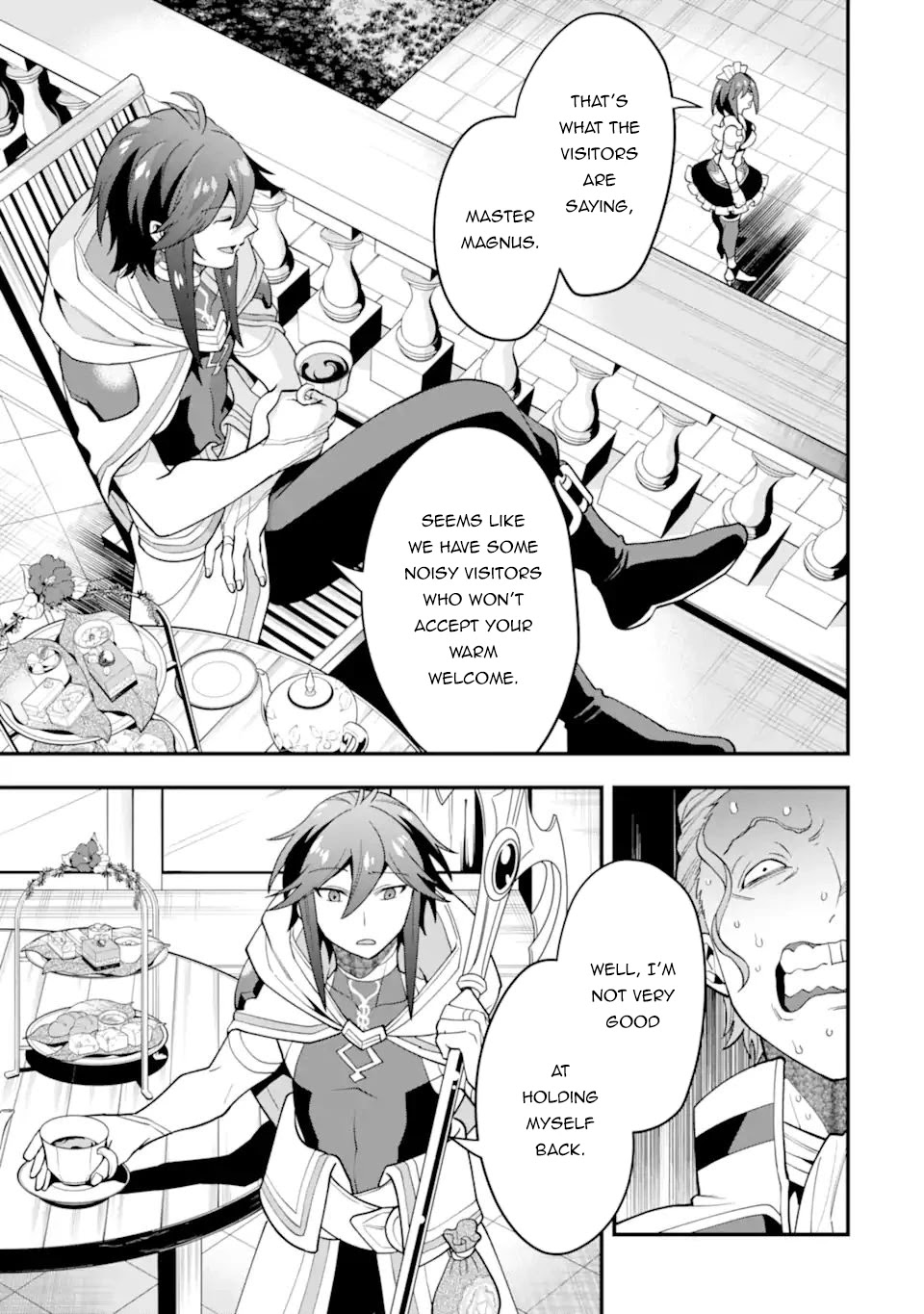 Kouryakuhon o Kushi Suru Saikyou no Mahoutsukai ~ meirei sa sero to wa Iwa Senai Oreryuu Mao Tobatsu Saizen Ruuto ~ chapter 33 page 10