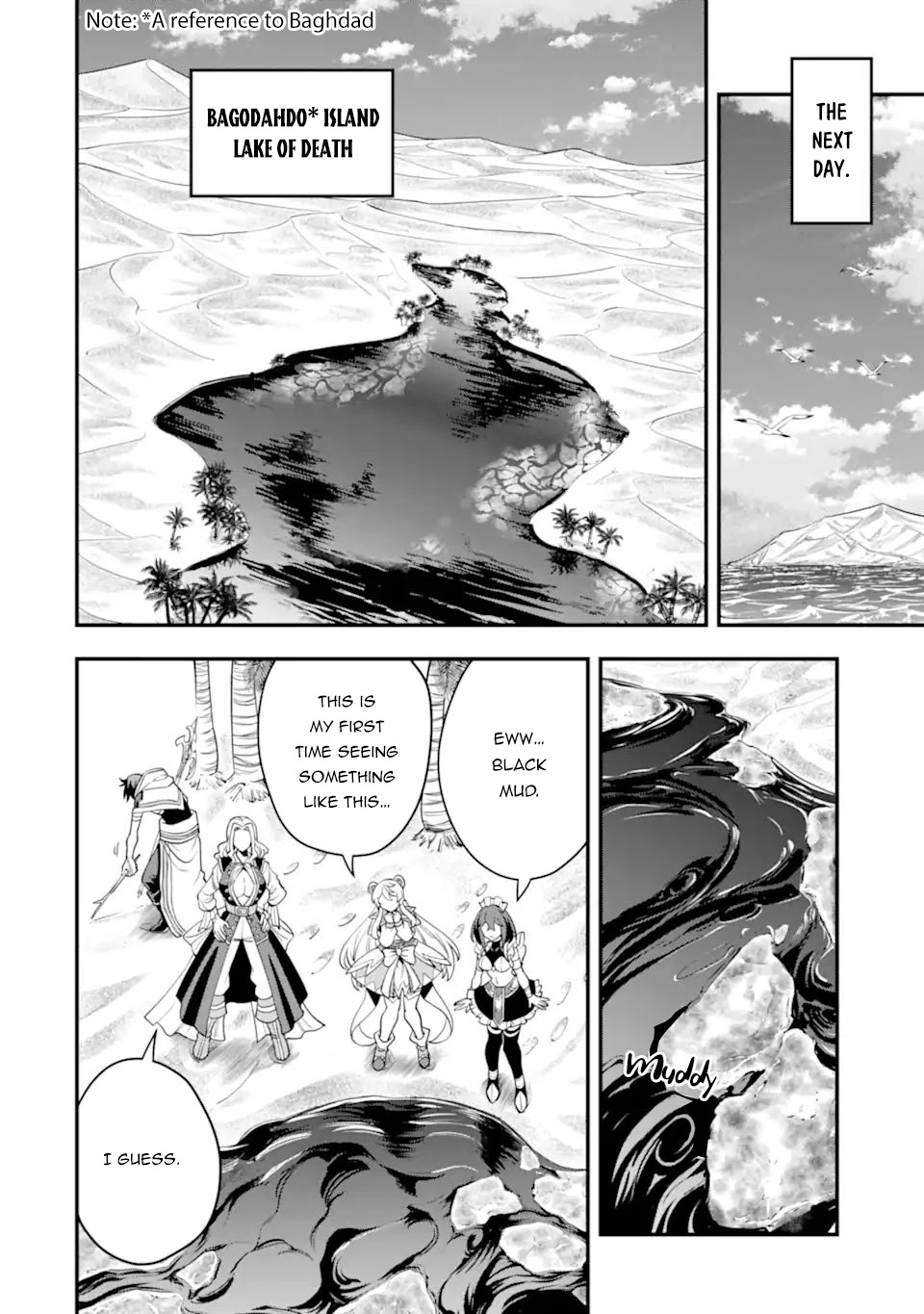 Kouryakuhon o Kushi Suru Saikyou no Mahoutsukai ~ meirei sa sero to wa Iwa Senai Oreryuu Mao Tobatsu Saizen Ruuto ~ chapter 34.2 page 4