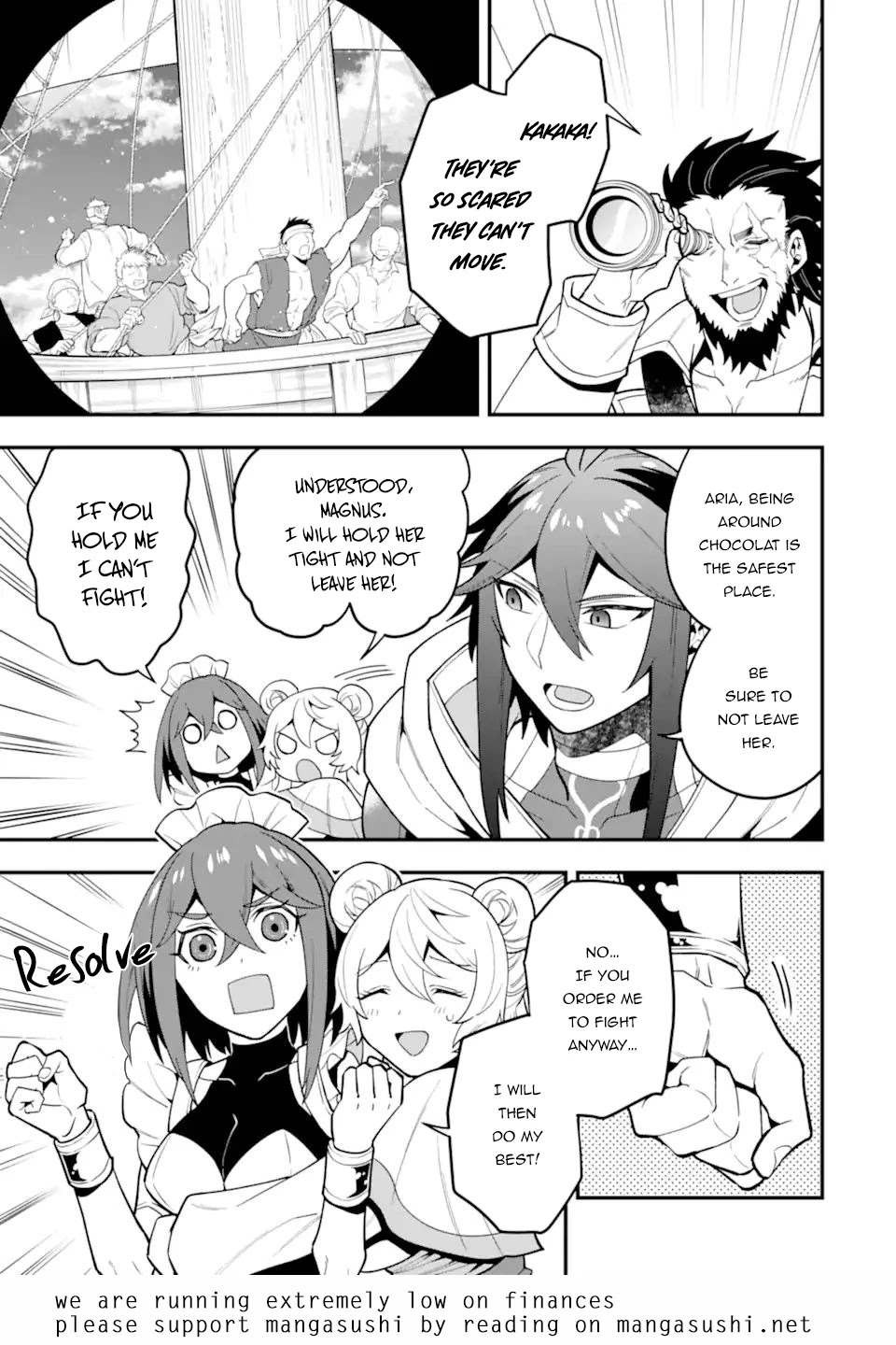 Kouryakuhon o Kushi Suru Saikyou no Mahoutsukai ~ meirei sa sero to wa Iwa Senai Oreryuu Mao Tobatsu Saizen Ruuto ~ chapter 35.1 page 16