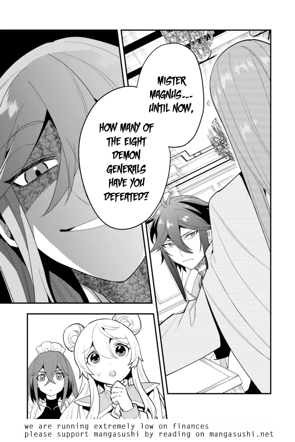 Kouryakuhon o Kushi Suru Saikyou no Mahoutsukai ~ meirei sa sero to wa Iwa Senai Oreryuu Mao Tobatsu Saizen Ruuto ~ chapter 37.1 page 16