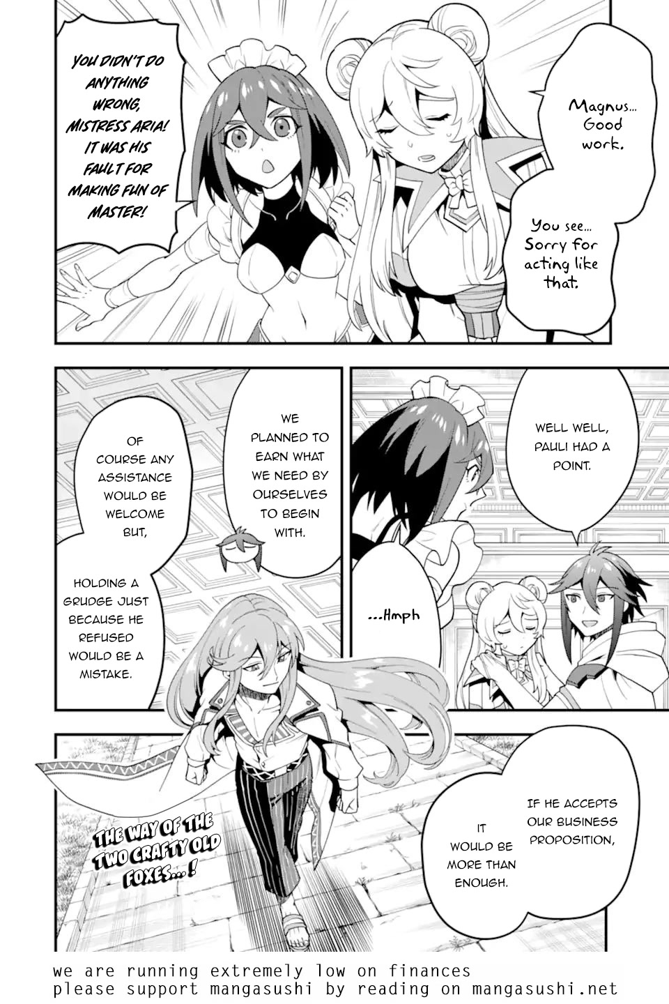 Kouryakuhon o Kushi Suru Saikyou no Mahoutsukai ~ meirei sa sero to wa Iwa Senai Oreryuu Mao Tobatsu Saizen Ruuto ~ chapter 37.2 page 16