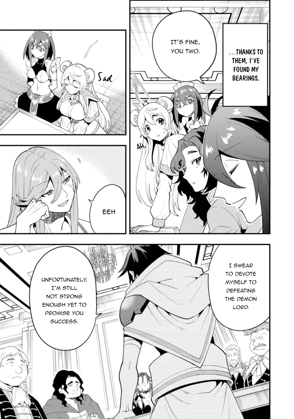 Kouryakuhon o Kushi Suru Saikyou no Mahoutsukai ~ meirei sa sero to wa Iwa Senai Oreryuu Mao Tobatsu Saizen Ruuto ~ chapter 37.2 page 7