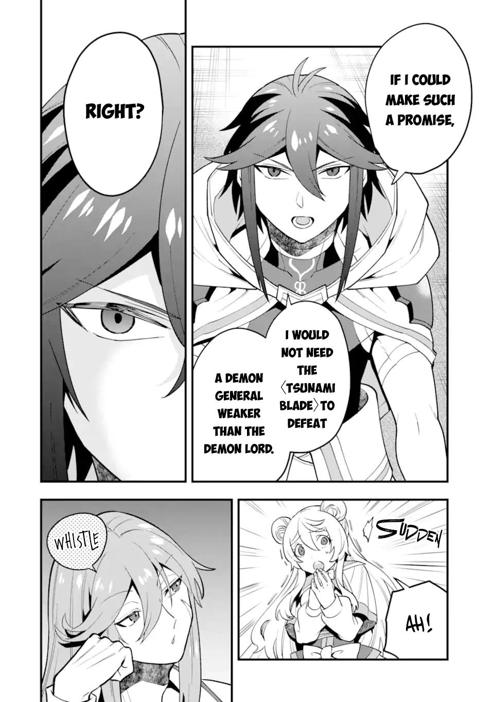 Kouryakuhon o Kushi Suru Saikyou no Mahoutsukai ~ meirei sa sero to wa Iwa Senai Oreryuu Mao Tobatsu Saizen Ruuto ~ chapter 37.2 page 8