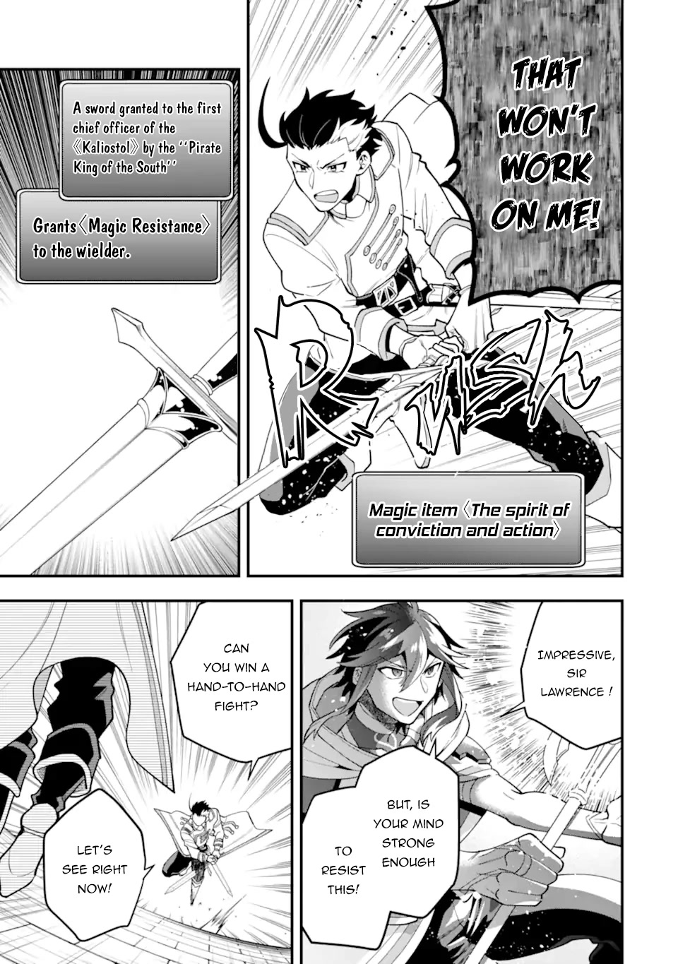 Kouryakuhon o Kushi Suru Saikyou no Mahoutsukai ~ meirei sa sero to wa Iwa Senai Oreryuu Mao Tobatsu Saizen Ruuto ~ chapter 38.2 page 5