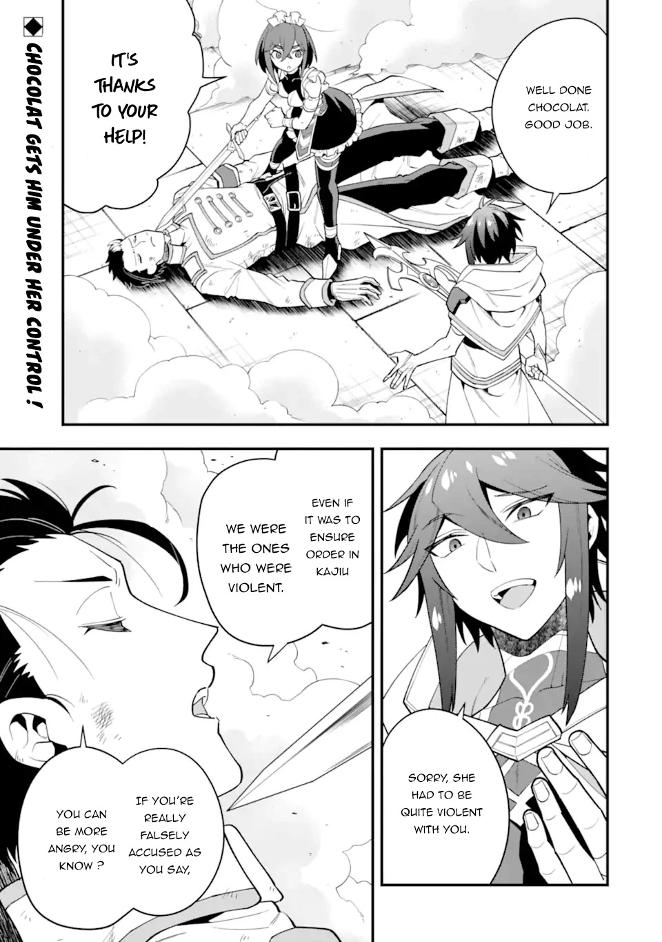 Kouryakuhon o Kushi Suru Saikyou no Mahoutsukai ~ meirei sa sero to wa Iwa Senai Oreryuu Mao Tobatsu Saizen Ruuto ~ chapter 39.1 page 2