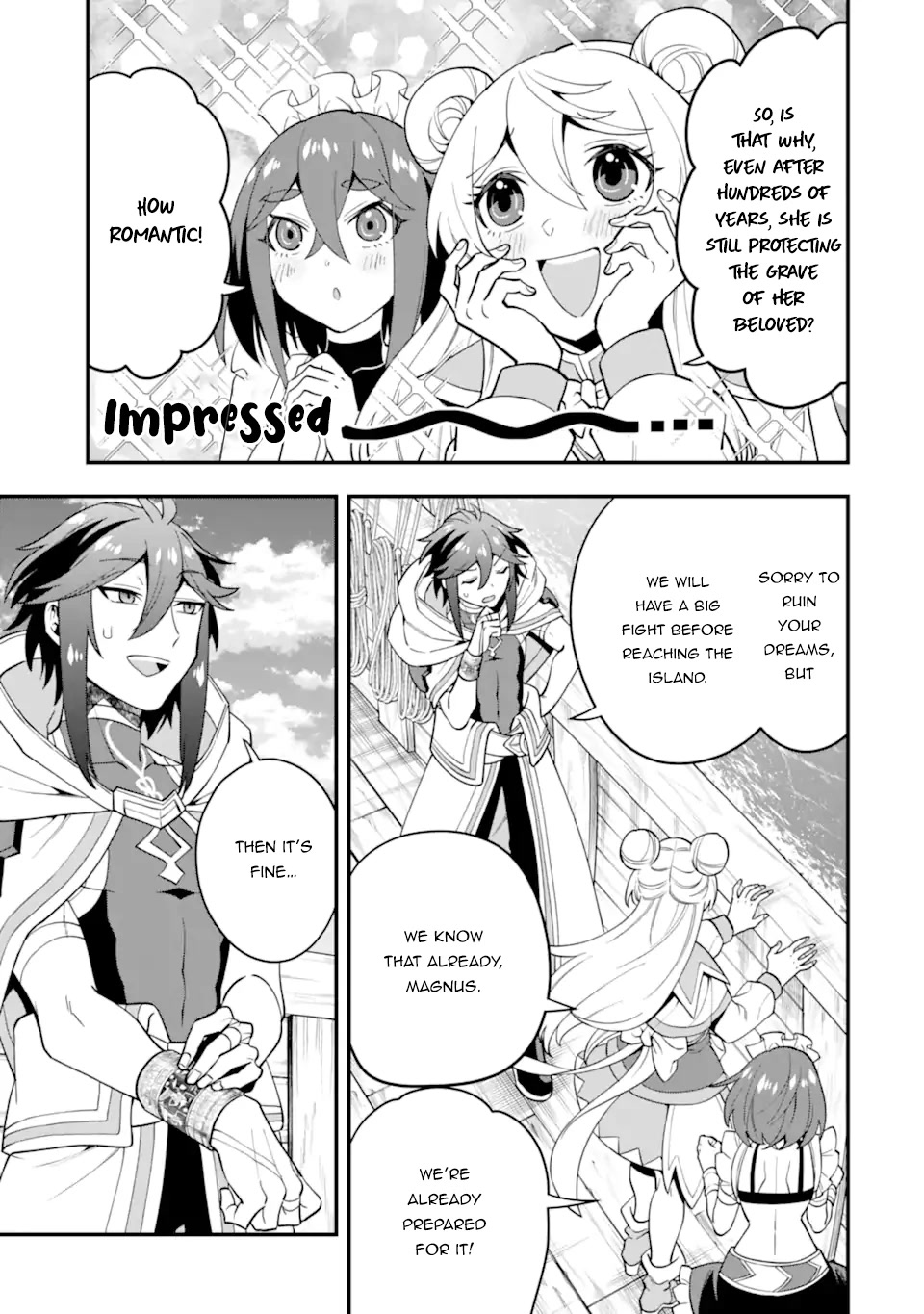 Kouryakuhon o Kushi Suru Saikyou no Mahoutsukai ~ meirei sa sero to wa Iwa Senai Oreryuu Mao Tobatsu Saizen Ruuto ~ chapter 39.1 page 8