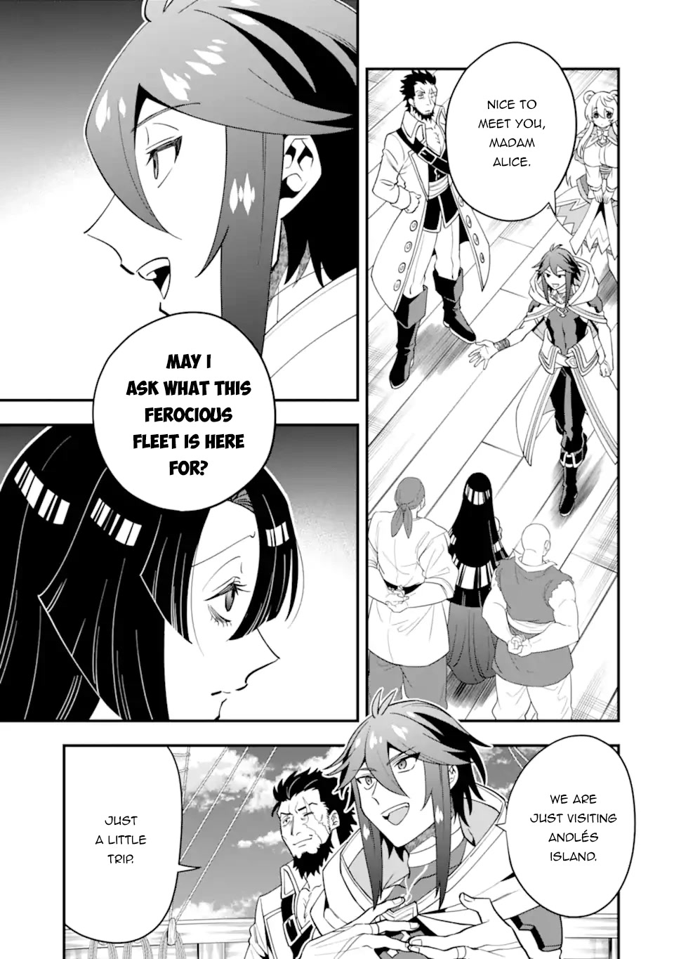 Kouryakuhon o Kushi Suru Saikyou no Mahoutsukai ~ meirei sa sero to wa Iwa Senai Oreryuu Mao Tobatsu Saizen Ruuto ~ chapter 39.2 page 7