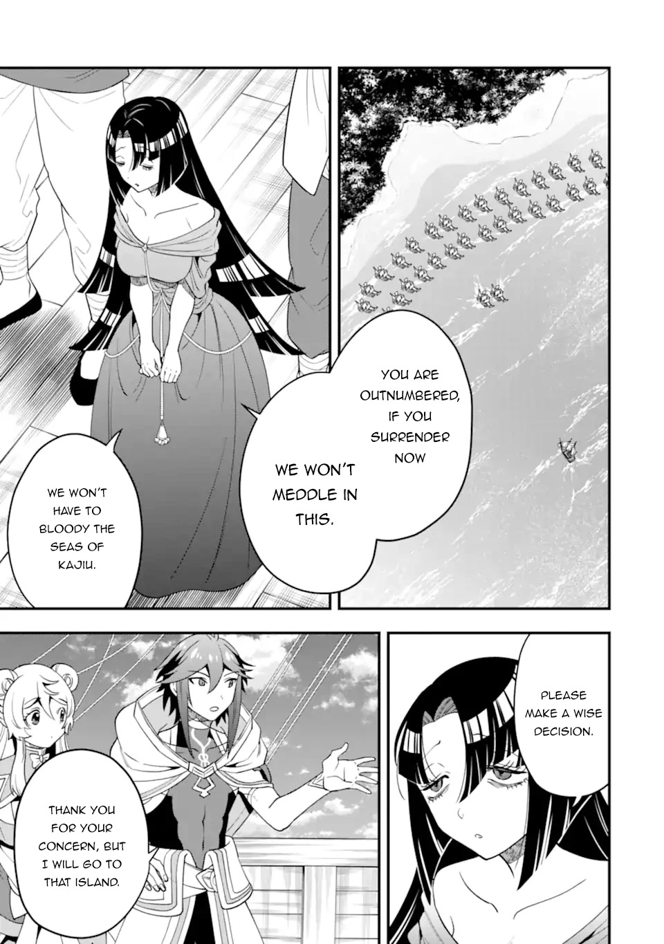 Kouryakuhon o Kushi Suru Saikyou no Mahoutsukai ~ meirei sa sero to wa Iwa Senai Oreryuu Mao Tobatsu Saizen Ruuto ~ chapter 39.2 page 9