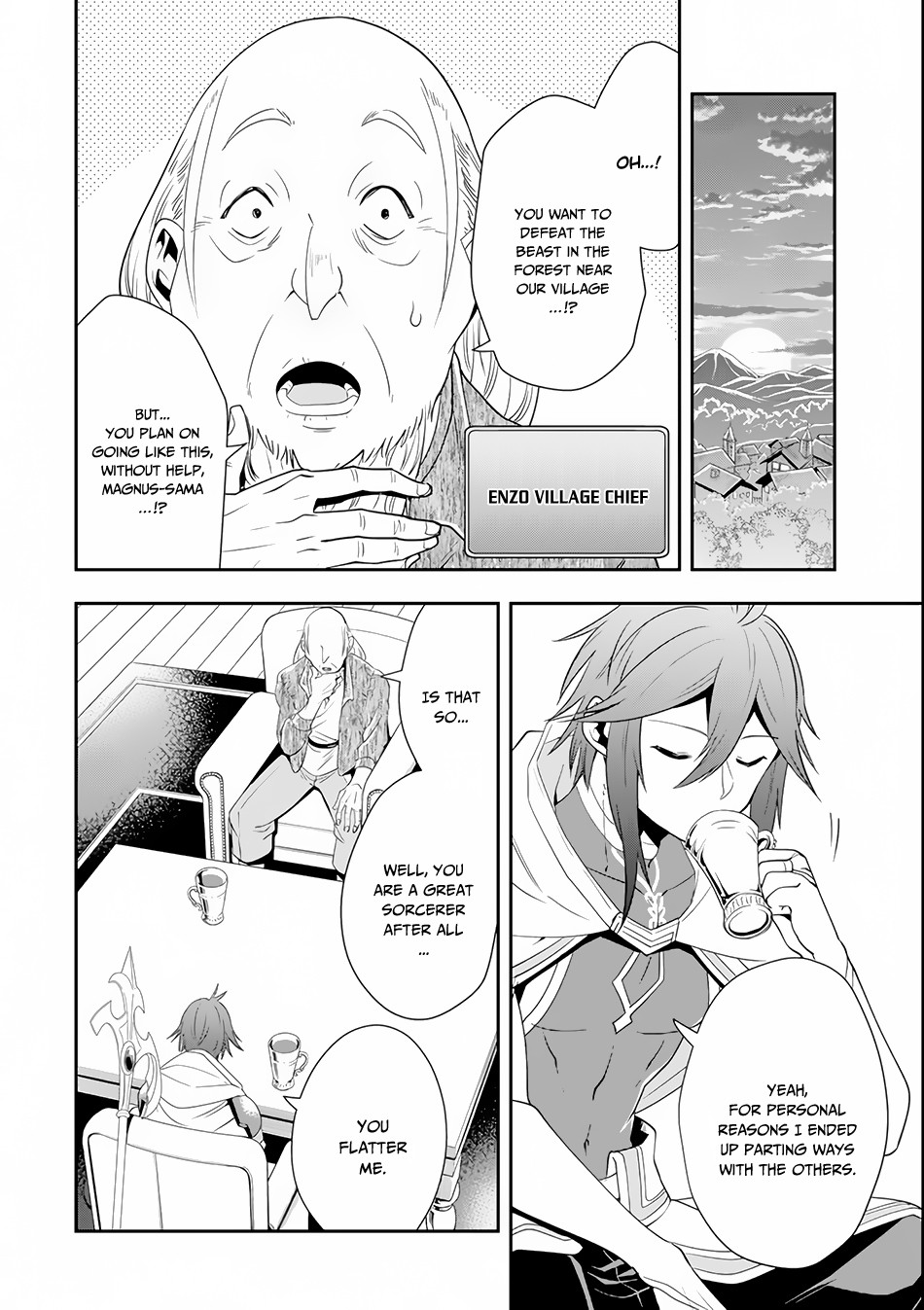 Kouryakuhon o Kushi Suru Saikyou no Mahoutsukai ~ meirei sa sero to wa Iwa Senai Oreryuu Mao Tobatsu Saizen Ruuto ~ chapter 4 page 5