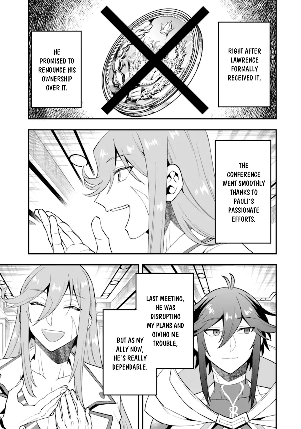 Kouryakuhon o Kushi Suru Saikyou no Mahoutsukai ~ meirei sa sero to wa Iwa Senai Oreryuu Mao Tobatsu Saizen Ruuto ~ chapter 42 page 4