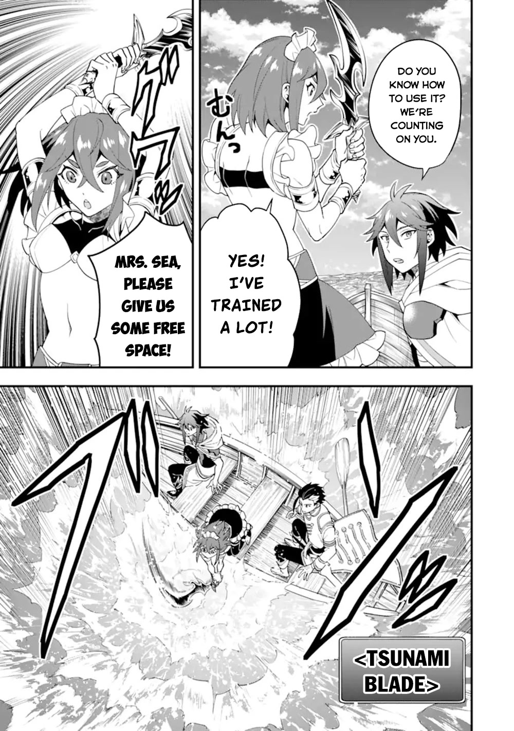 Kouryakuhon o Kushi Suru Saikyou no Mahoutsukai ~ meirei sa sero to wa Iwa Senai Oreryuu Mao Tobatsu Saizen Ruuto ~ chapter 43.1 page 4