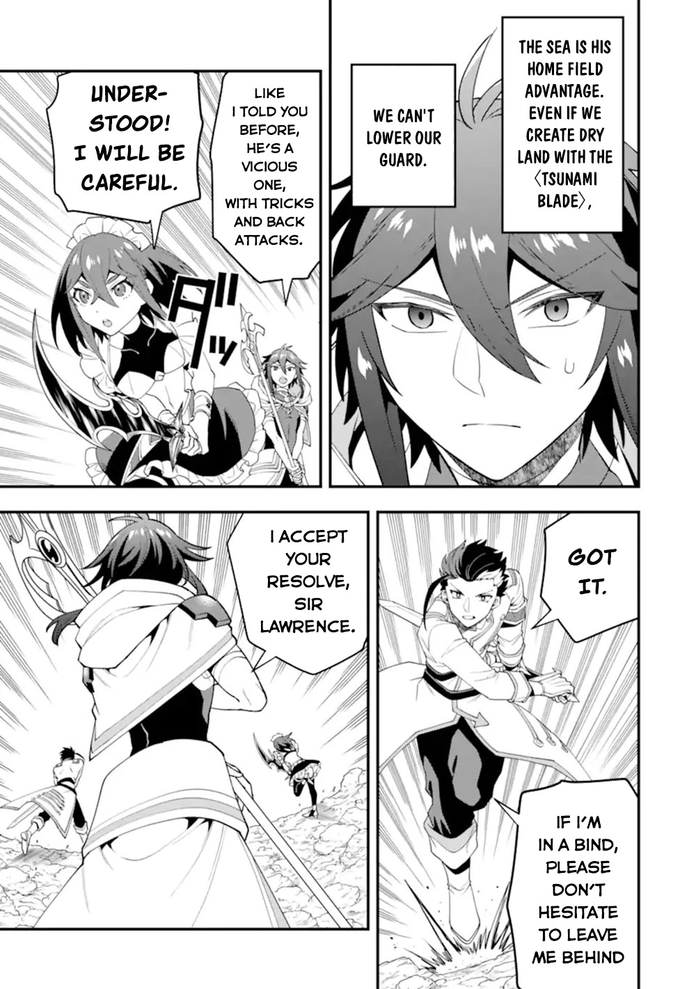 Kouryakuhon o Kushi Suru Saikyou no Mahoutsukai ~ meirei sa sero to wa Iwa Senai Oreryuu Mao Tobatsu Saizen Ruuto ~ chapter 43.1 page 8