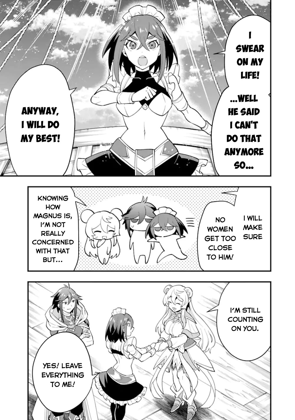 Kouryakuhon o Kushi Suru Saikyou no Mahoutsukai ~ meirei sa sero to wa Iwa Senai Oreryuu Mao Tobatsu Saizen Ruuto ~ chapter 44 page 20