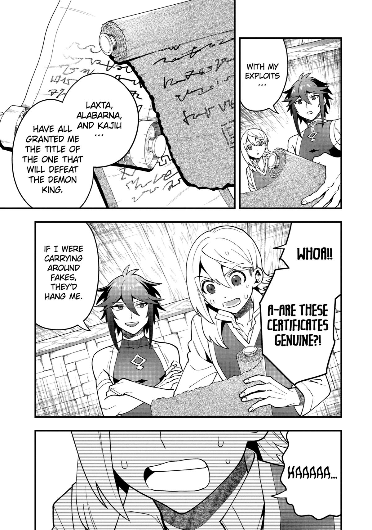 Kouryakuhon o Kushi Suru Saikyou no Mahoutsukai ~ meirei sa sero to wa Iwa Senai Oreryuu Mao Tobatsu Saizen Ruuto ~ chapter 49 page 13