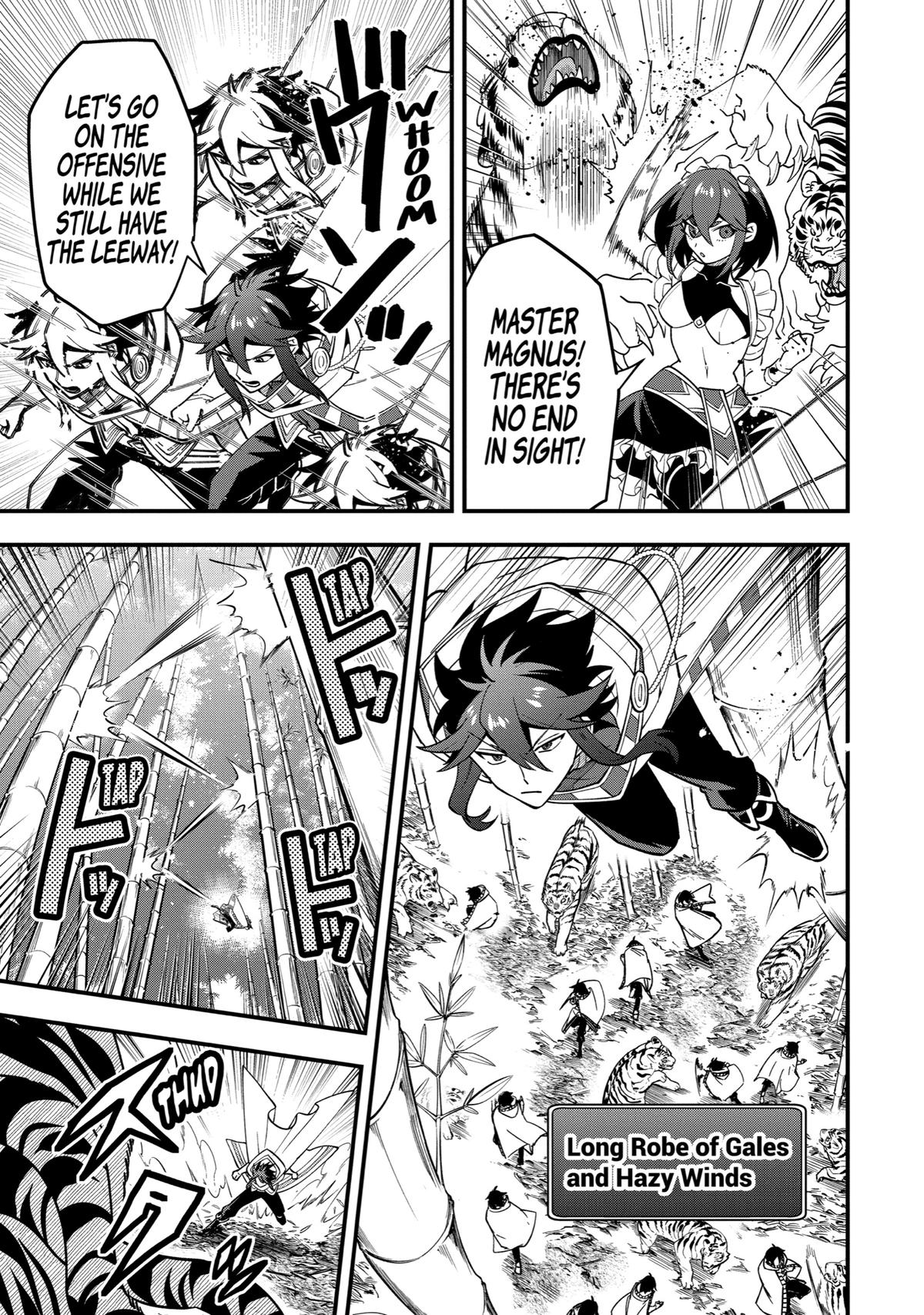 Kouryakuhon o Kushi Suru Saikyou no Mahoutsukai ~ meirei sa sero to wa Iwa Senai Oreryuu Mao Tobatsu Saizen Ruuto ~ chapter 50 page 23