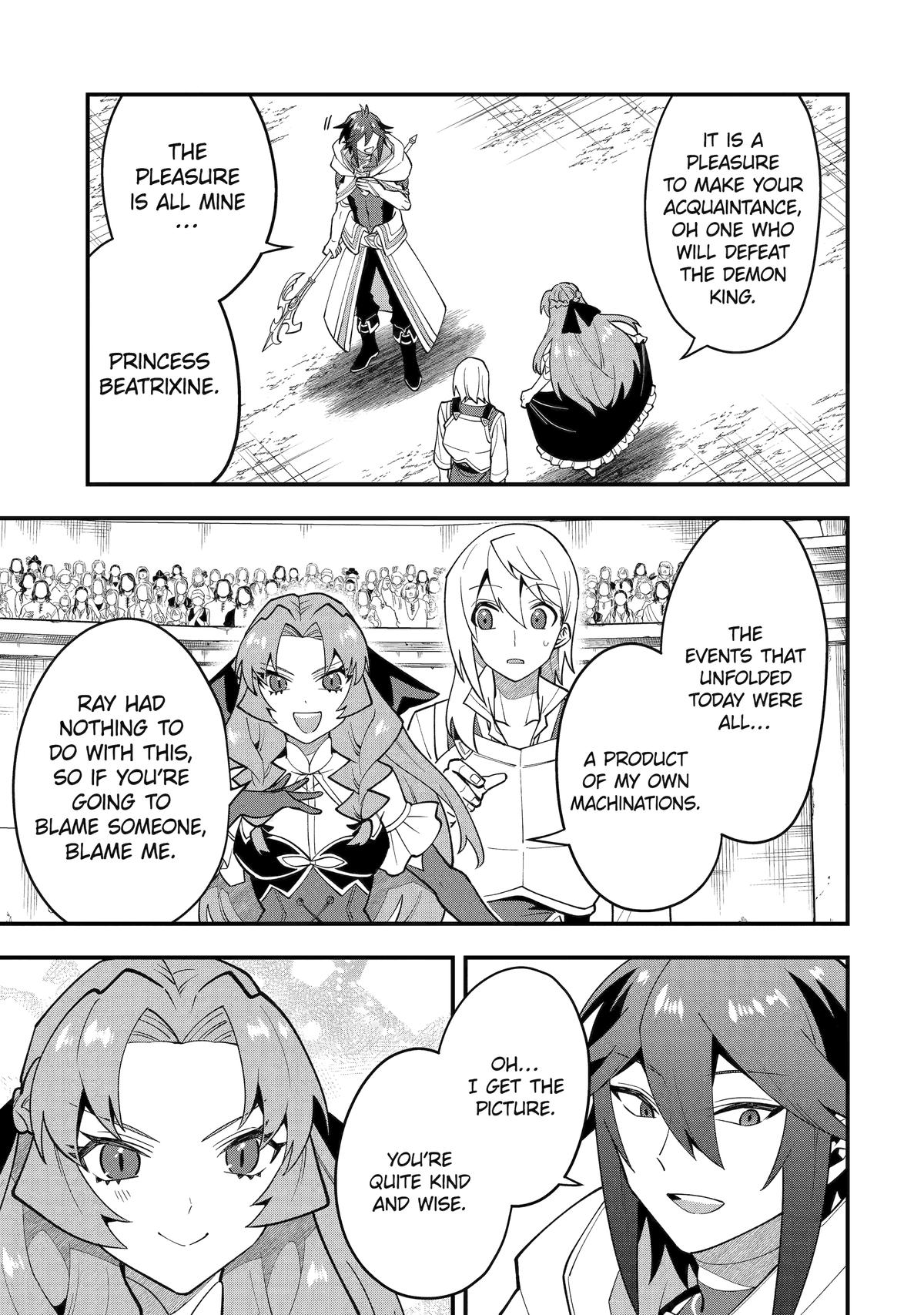 Kouryakuhon o Kushi Suru Saikyou no Mahoutsukai ~ meirei sa sero to wa Iwa Senai Oreryuu Mao Tobatsu Saizen Ruuto ~ chapter 52 page 28