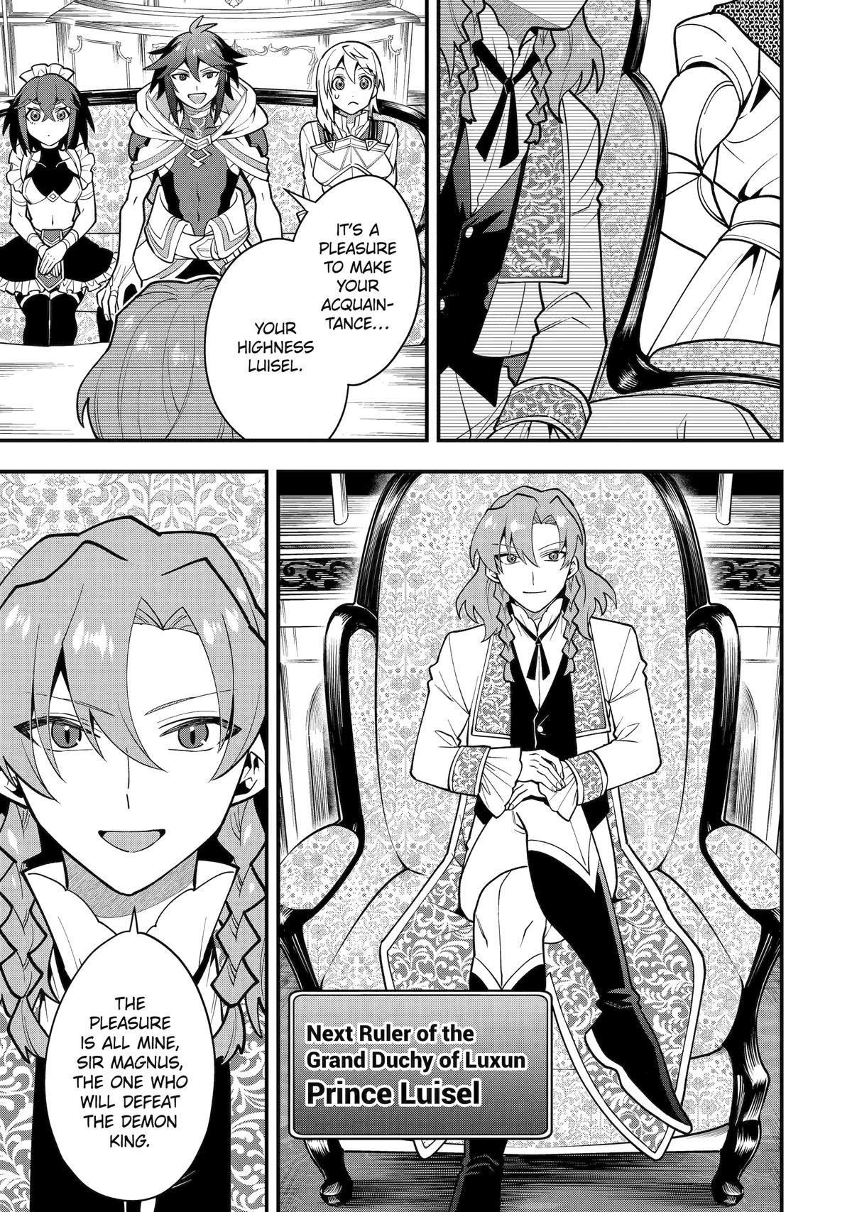 Kouryakuhon o Kushi Suru Saikyou no Mahoutsukai ~ meirei sa sero to wa Iwa Senai Oreryuu Mao Tobatsu Saizen Ruuto ~ chapter 53 page 17